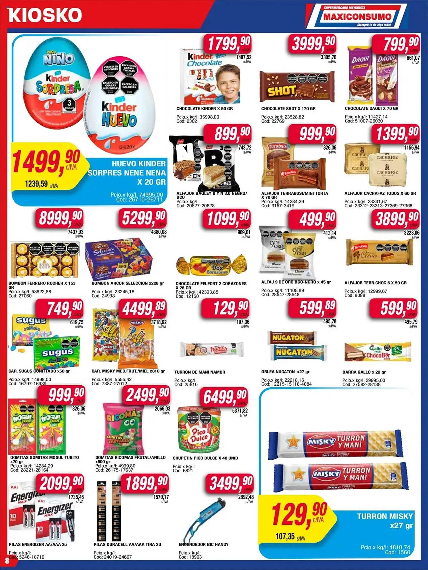 Ofertas de Catálogo Maxiconsumo 23 de junio al 30 de junio 2025 - Página 8 del catálogo