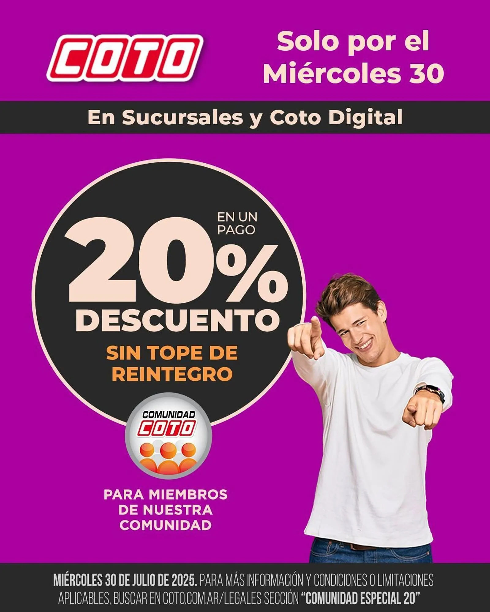 Ofertas de Catálogo Coto 30 de julio al 31 de julio 2025 - Página 1 del catálogo