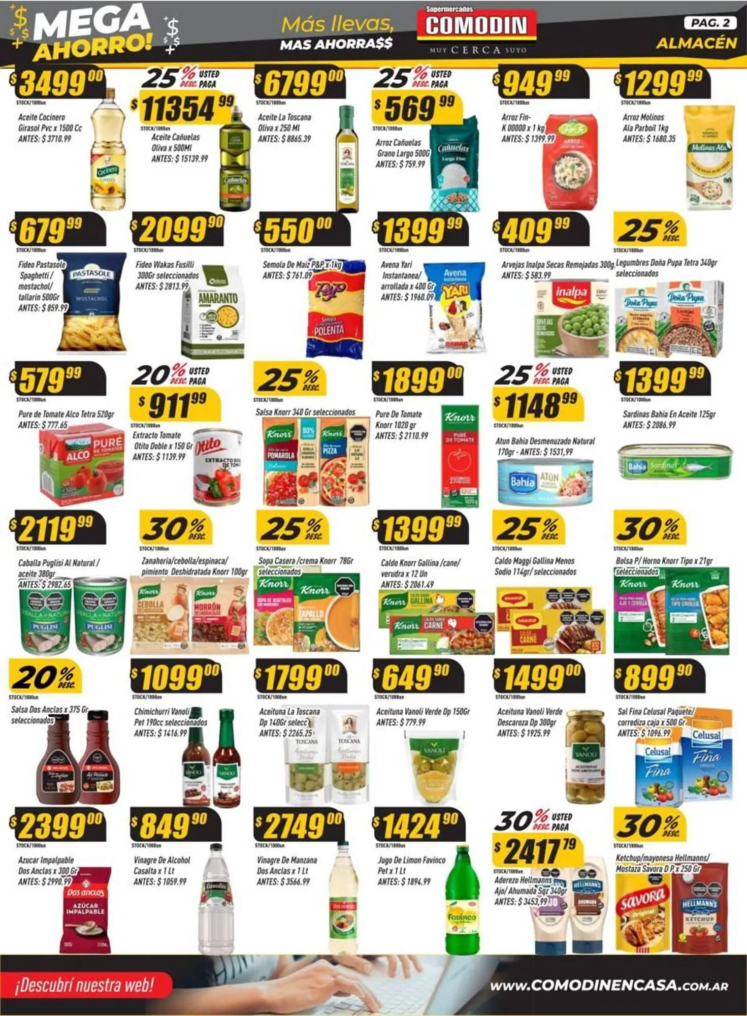 Ofertas de Catálogo Supermercados Comodin 2 de junio al 8 de junio 2025 - Página 2 del catálogo