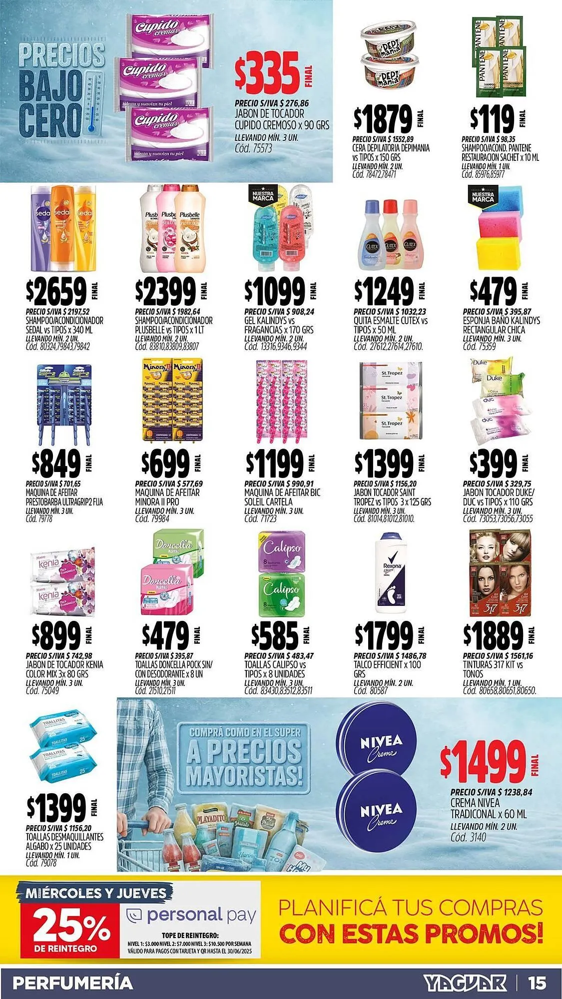 Ofertas de Catálogo Supermercados Yaguar 23 de junio al 28 de junio 2025 - Página 14 del catálogo