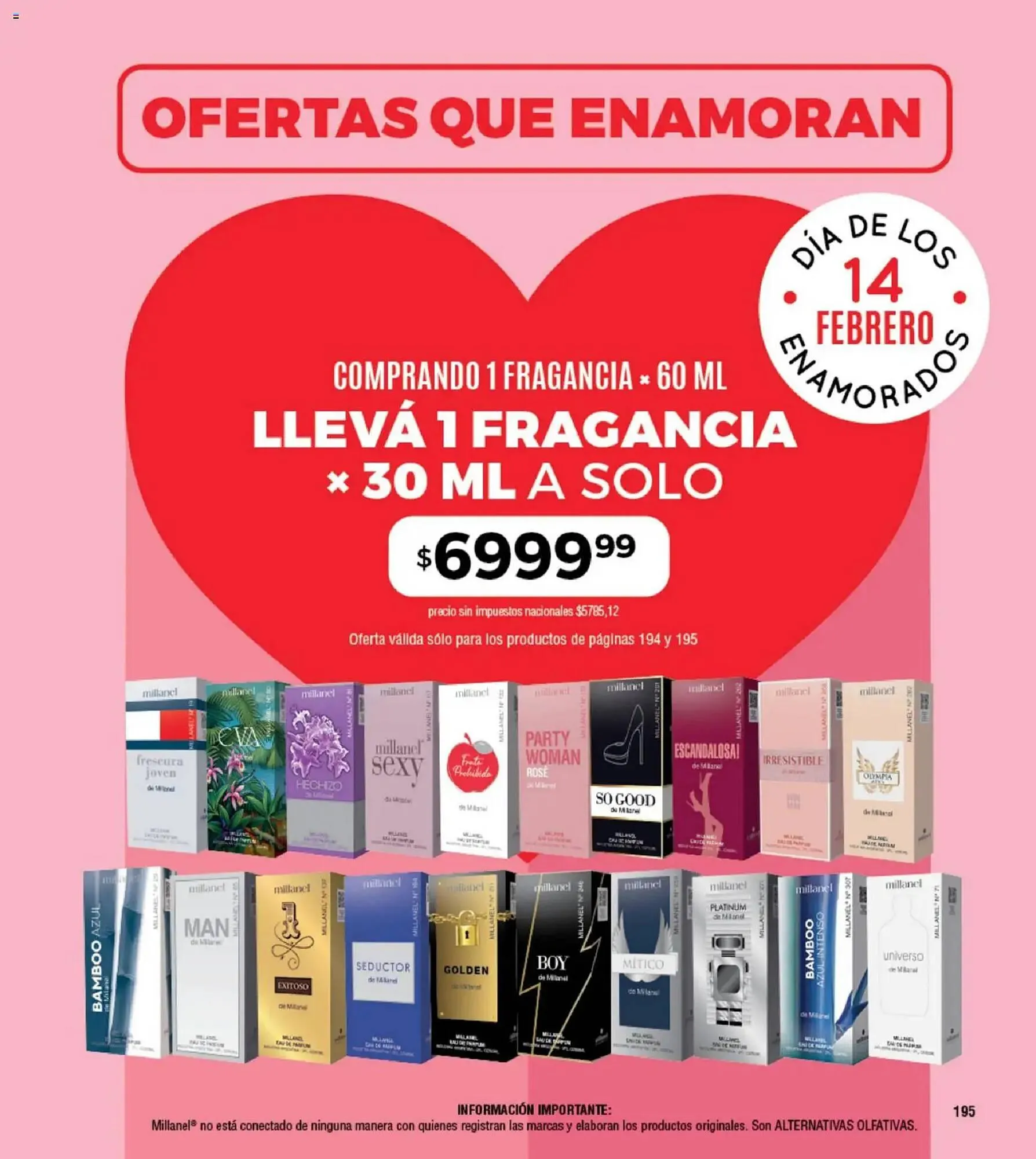 Ofertas de Catálogo Millanel Cosmética 2 de febrero al 2 de marzo 2026 - Página 219 del catálogo