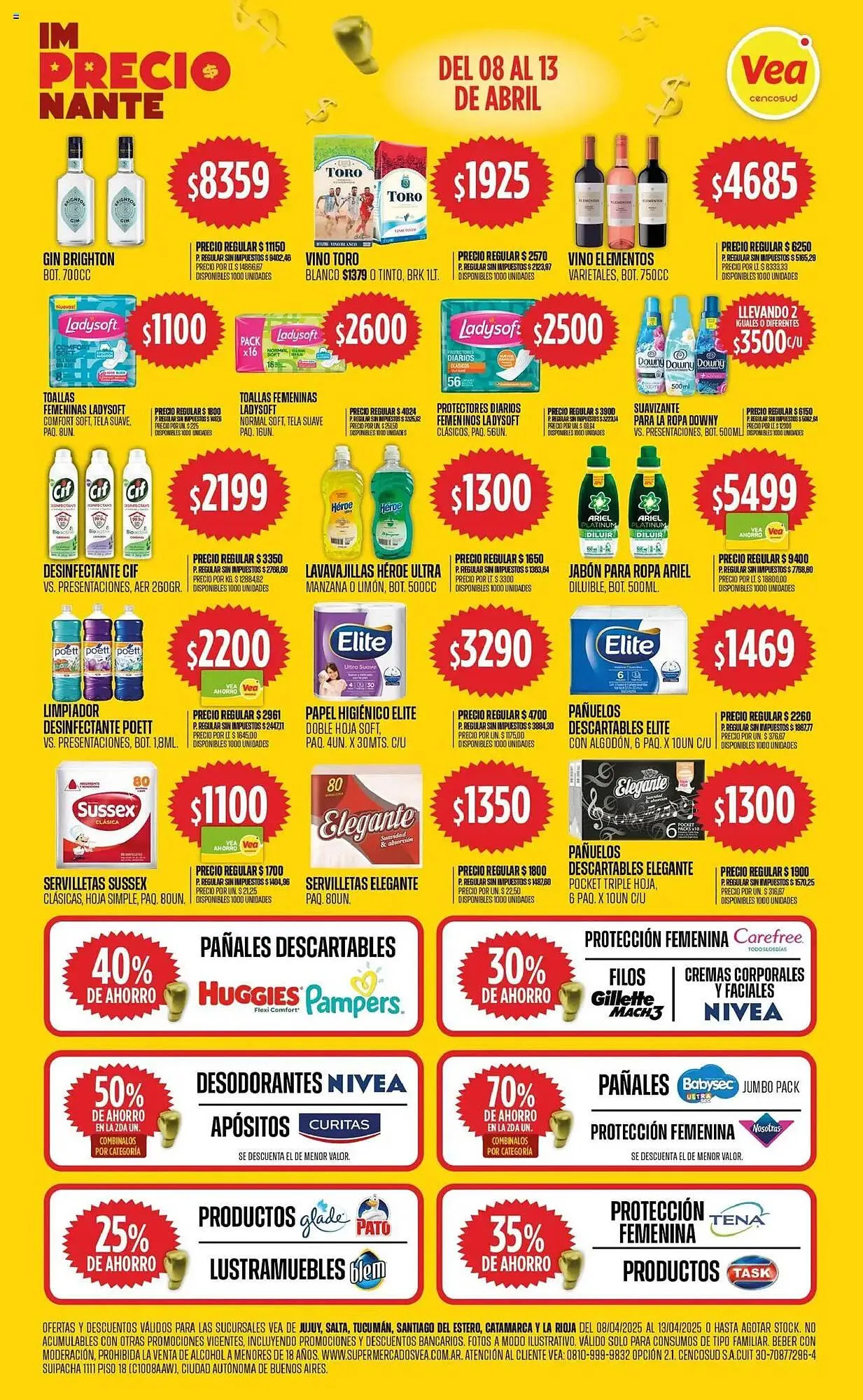 Ofertas de Catálogo Supermercados Vea 8 de abril al 13 de abril 2025 - Página 2 del catálogo
