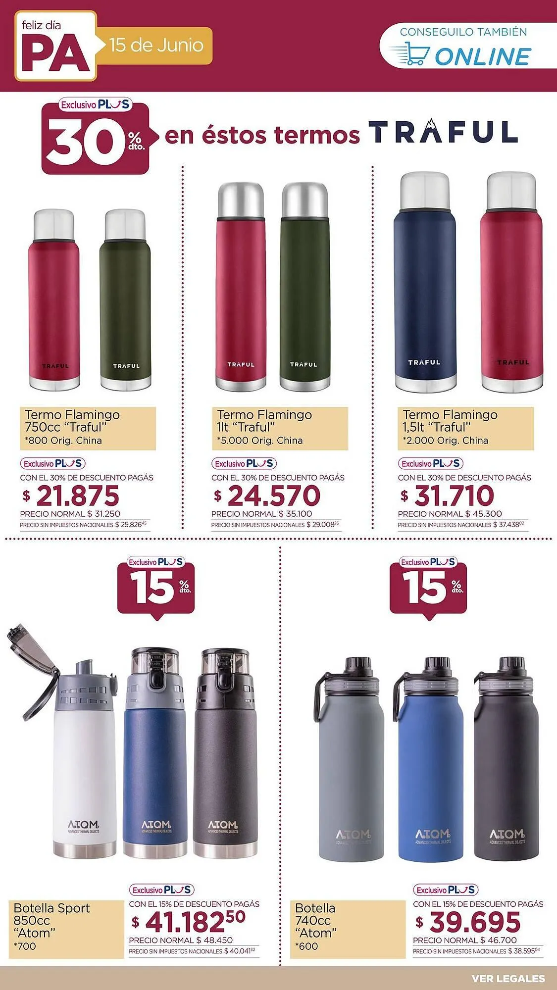 Ofertas de Catálogo La Anonima 29 de mayo al 15 de junio 2025 - Página 30 del catálogo