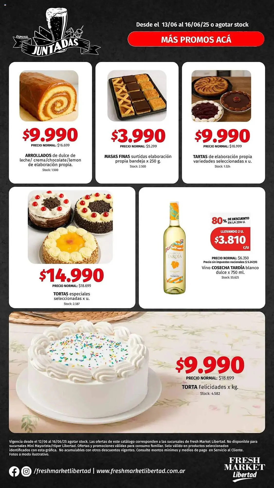 Ofertas de Catálogo Hipermercado Libertad 13 de junio al 16 de junio 2025 - Página 1 del catálogo