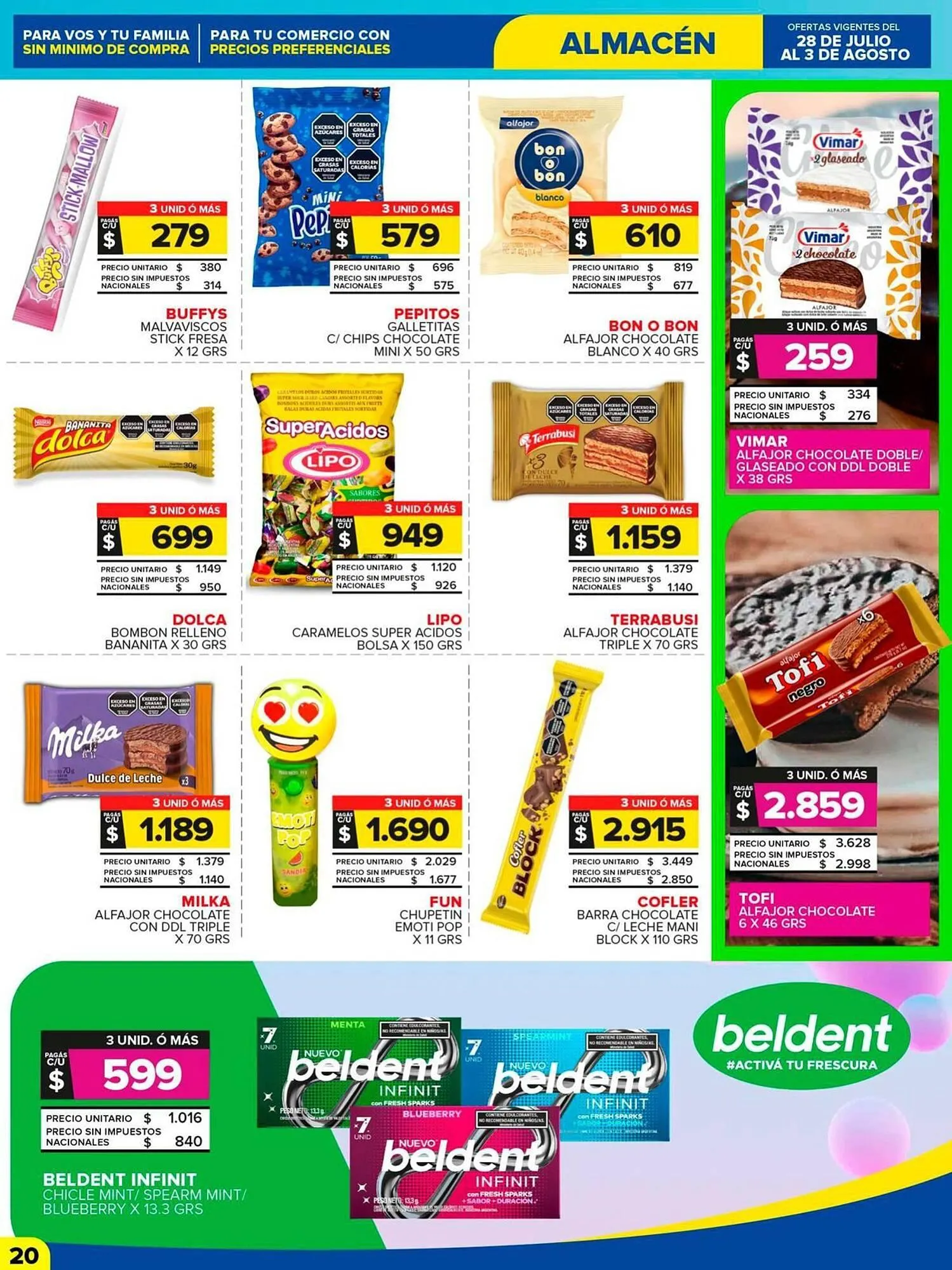 Ofertas de Catálogo Carrefour Maxi 28 de julio al 3 de agosto 2025 - Página 20 del catálogo