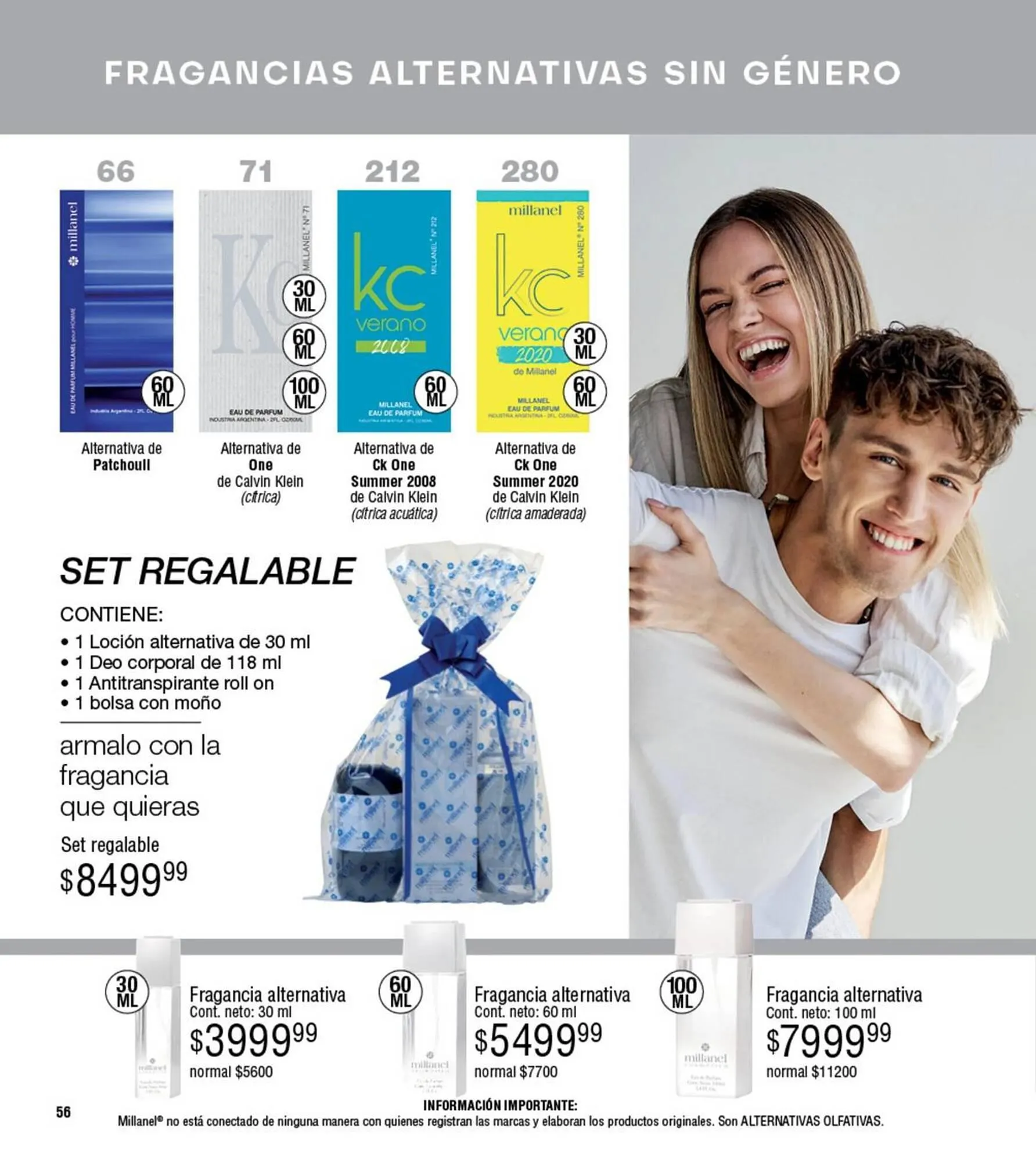 Ofertas de Catálogo Millanel Cosmética 16 de octubre al 12 de noviembre 2023 - Página 56 del catálogo