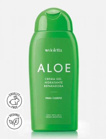 Crema Gel Hidratante Reparadora para Cuerpo Aloe Vera