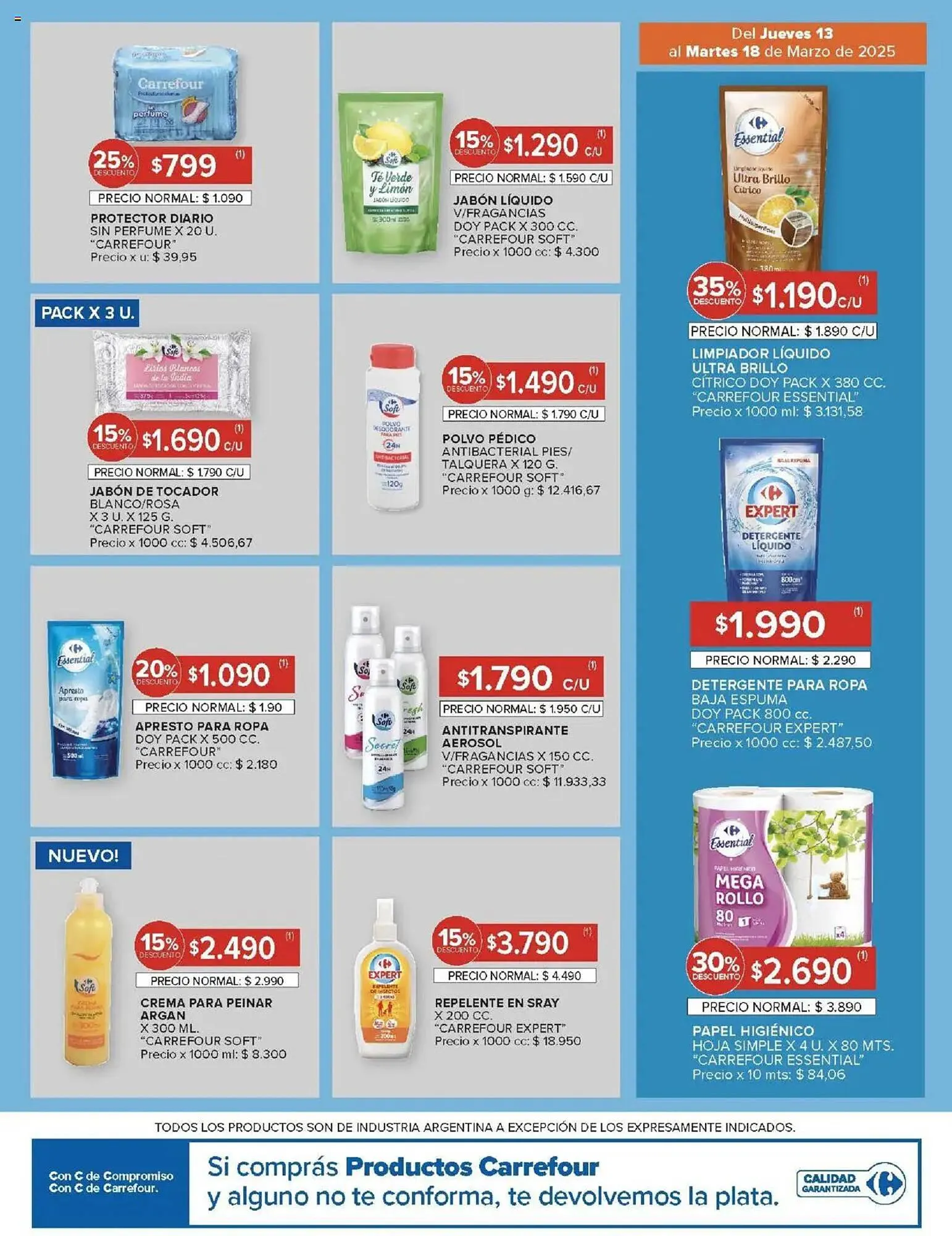 Ofertas de Catálogo Carrefour Market 13 de marzo al 18 de marzo 2025 - Página 13 del catálogo