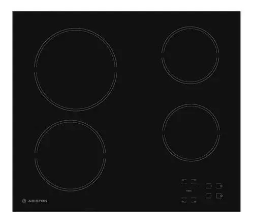 Anafe Eléctrico Ariston Hr 611 C A Negro 220v