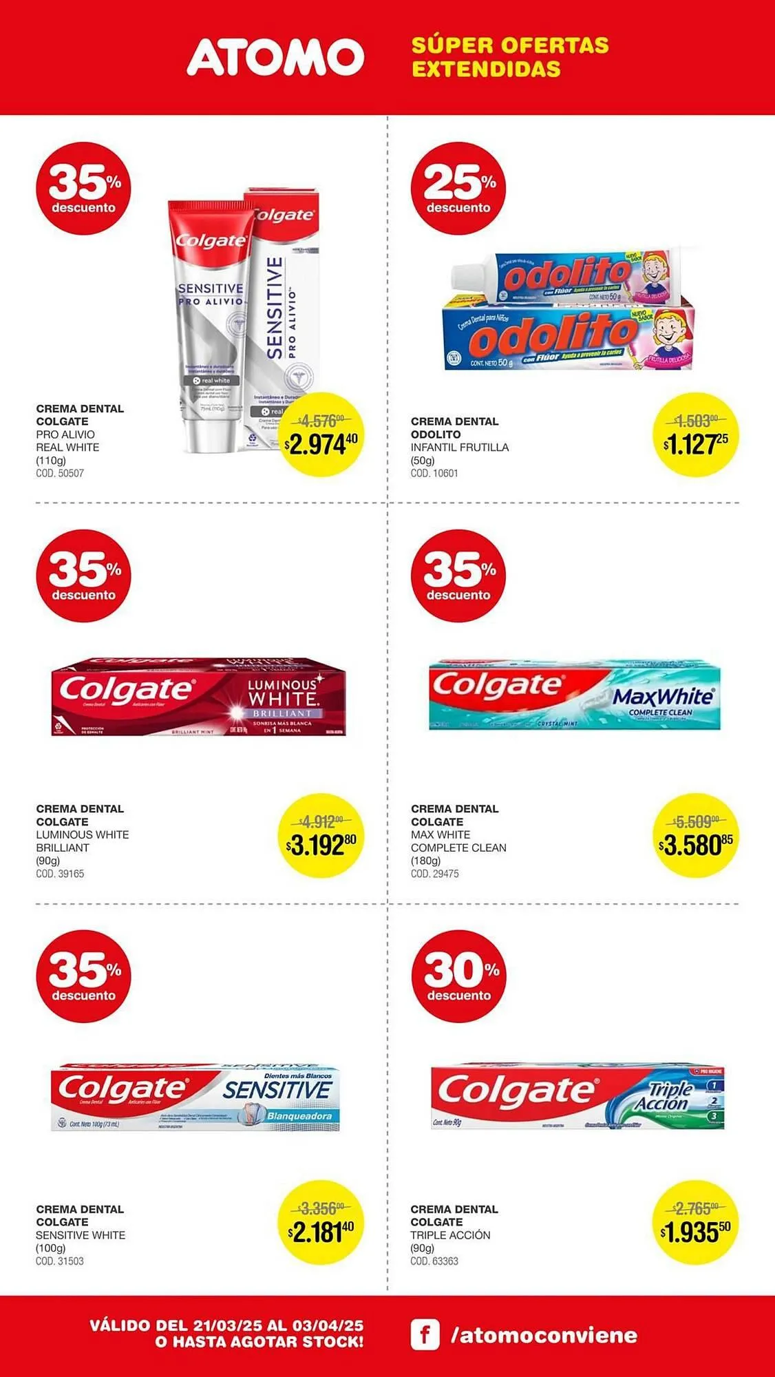 Ofertas de Catálogo Atomo Conviene 21 de marzo al 27 de marzo 2025 - Página 4 del catálogo