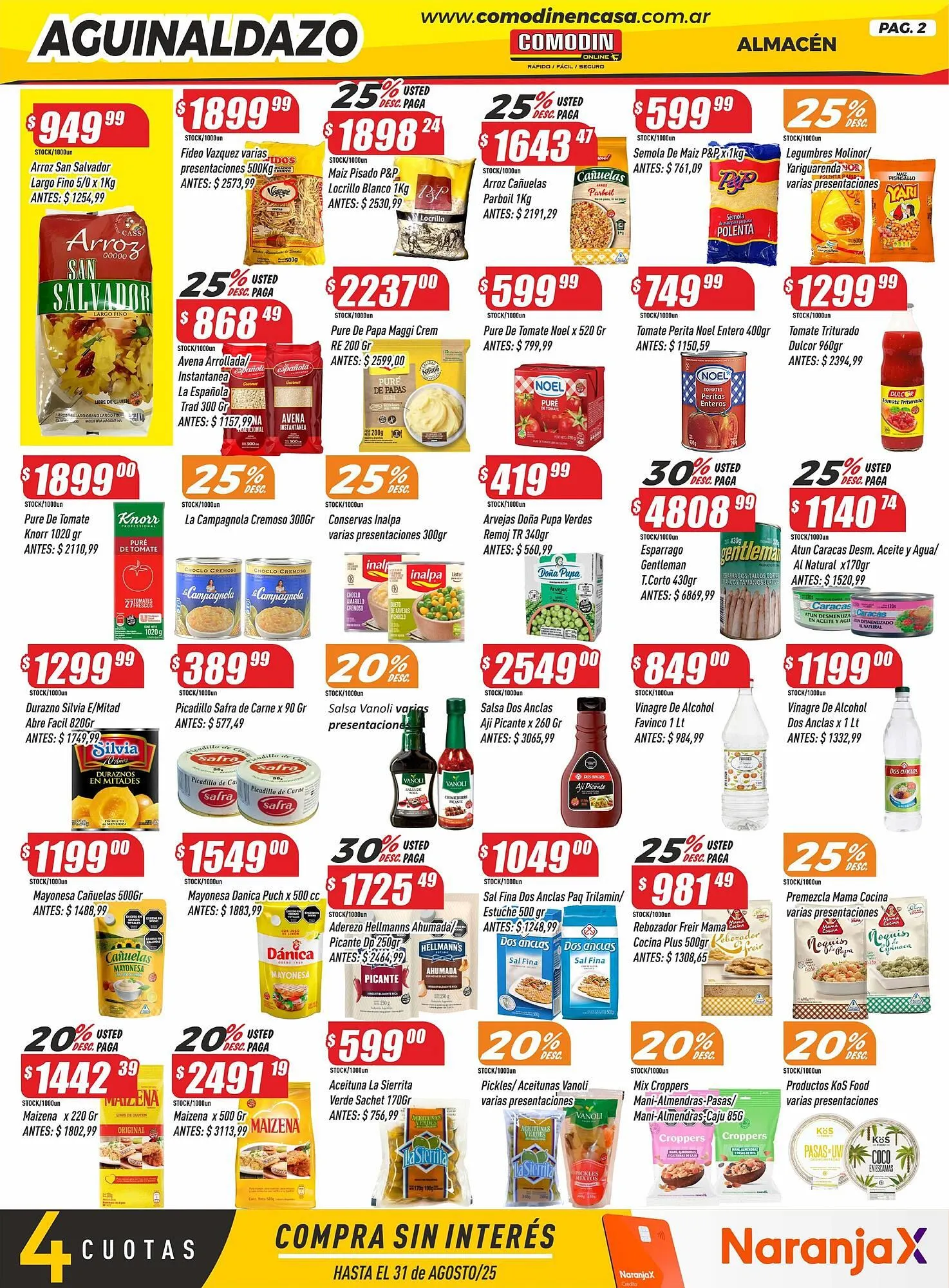 Ofertas de Catálogo Supermercados Comodin 23 de junio al 3 de julio 2025 - Página 2 del catálogo