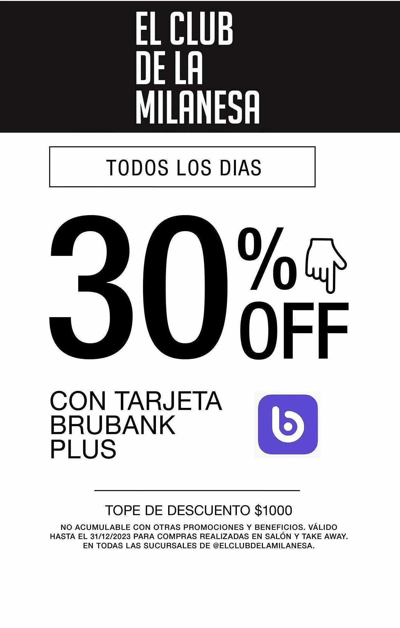 Ofertas de Catálogo El Club De La Milanesa 1 de agosto al 31 de agosto 2023 - Página 7 del catálogo