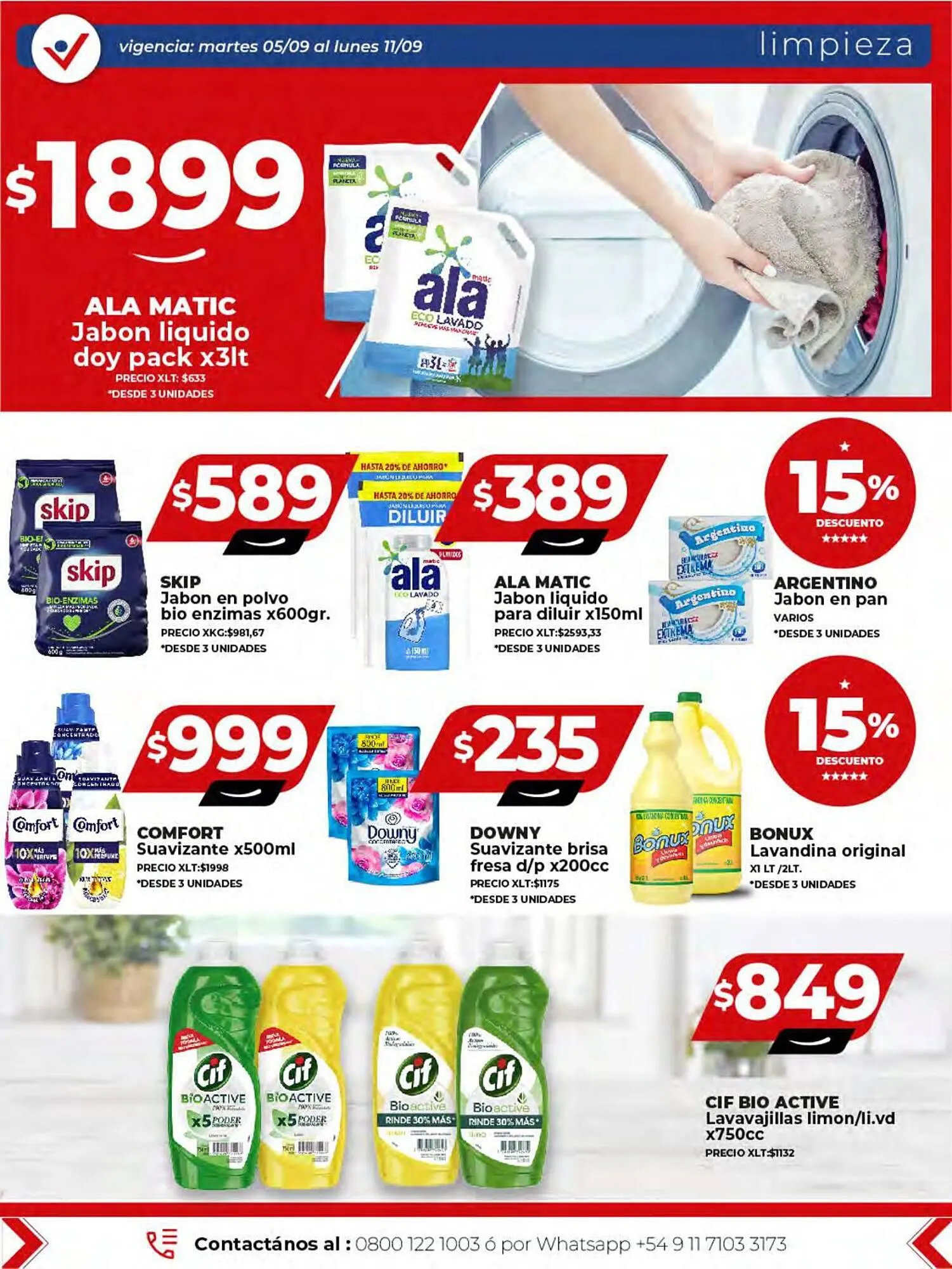 Ofertas de Catálogo Supermayorista Vital 6 de septiembre al 11 de septiembre 2023 - Página 8 del catálogo