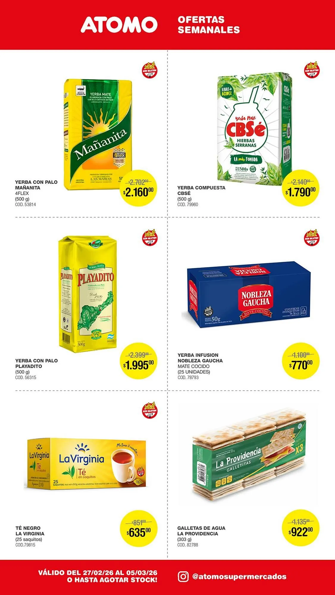 Ofertas de Catálogo Atomo Conviene 27 de febrero al 5 de marzo 2026 - Página 8 del catálogo