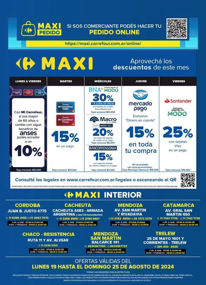 Ofertas de OFERTAS SEMANALES 19 de agosto al 25 de agosto 2024 - Página 12 del catálogo