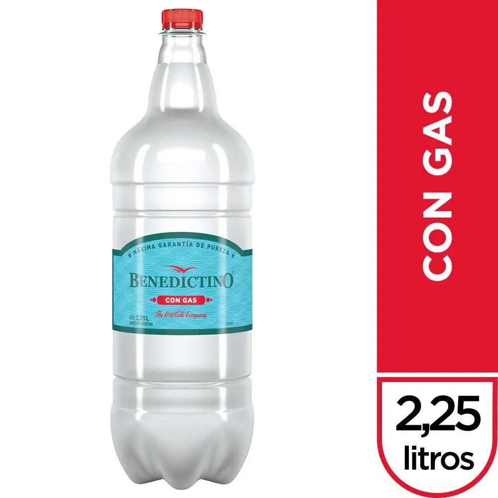 Agua De Mesa BENEDICTINO Soda 2,25 Lt