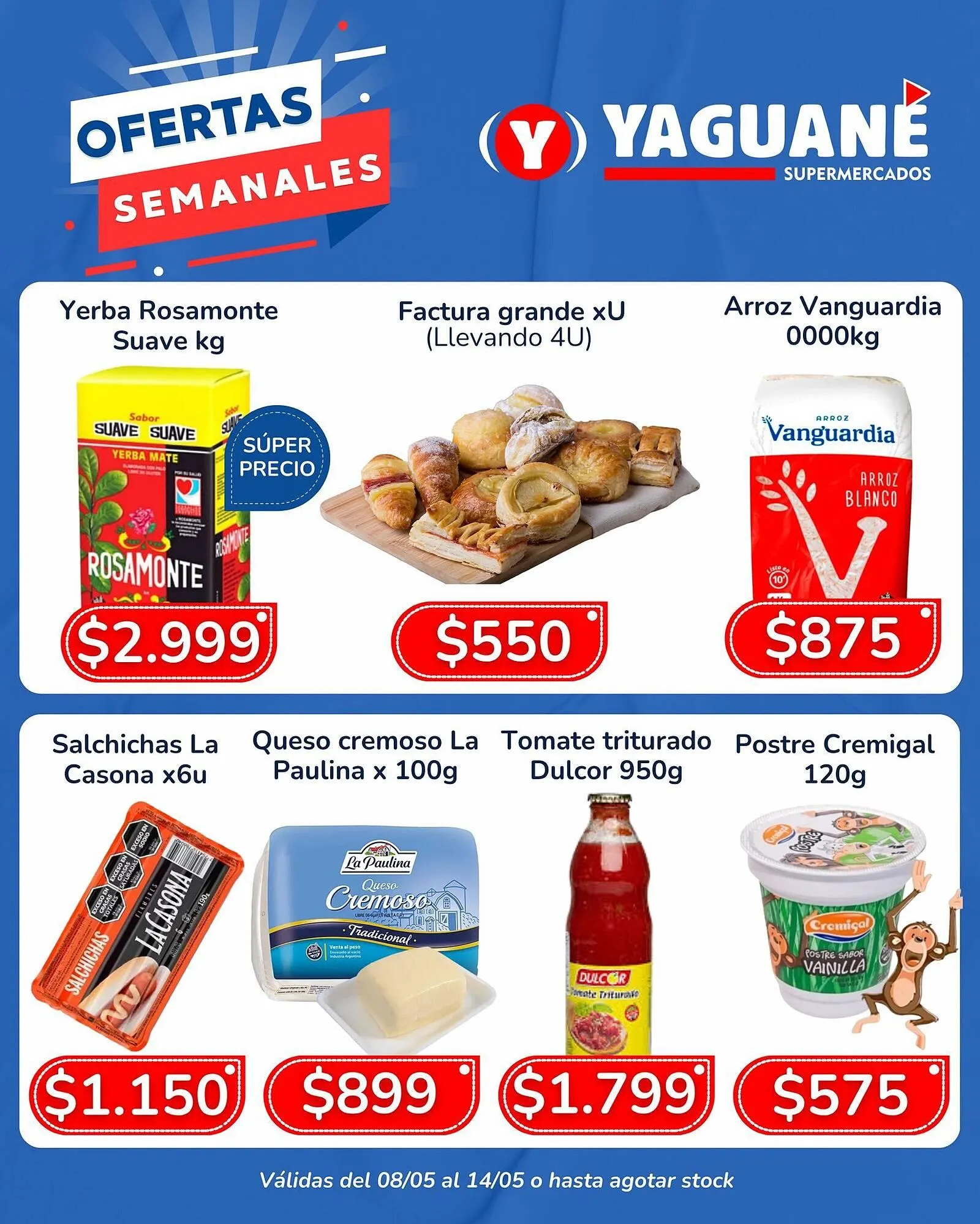 Ofertas de Catálogo Yaguane Supermercados 8 de mayo al 14 de mayo 2026 - Página 2 del catálogo