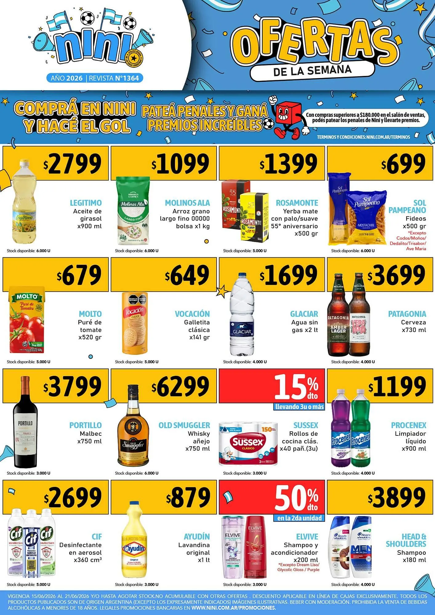 Ofertas de Catálogo Nini Mayorista 15 de junio al 21 de junio 2026 - Página 1 del catálogo