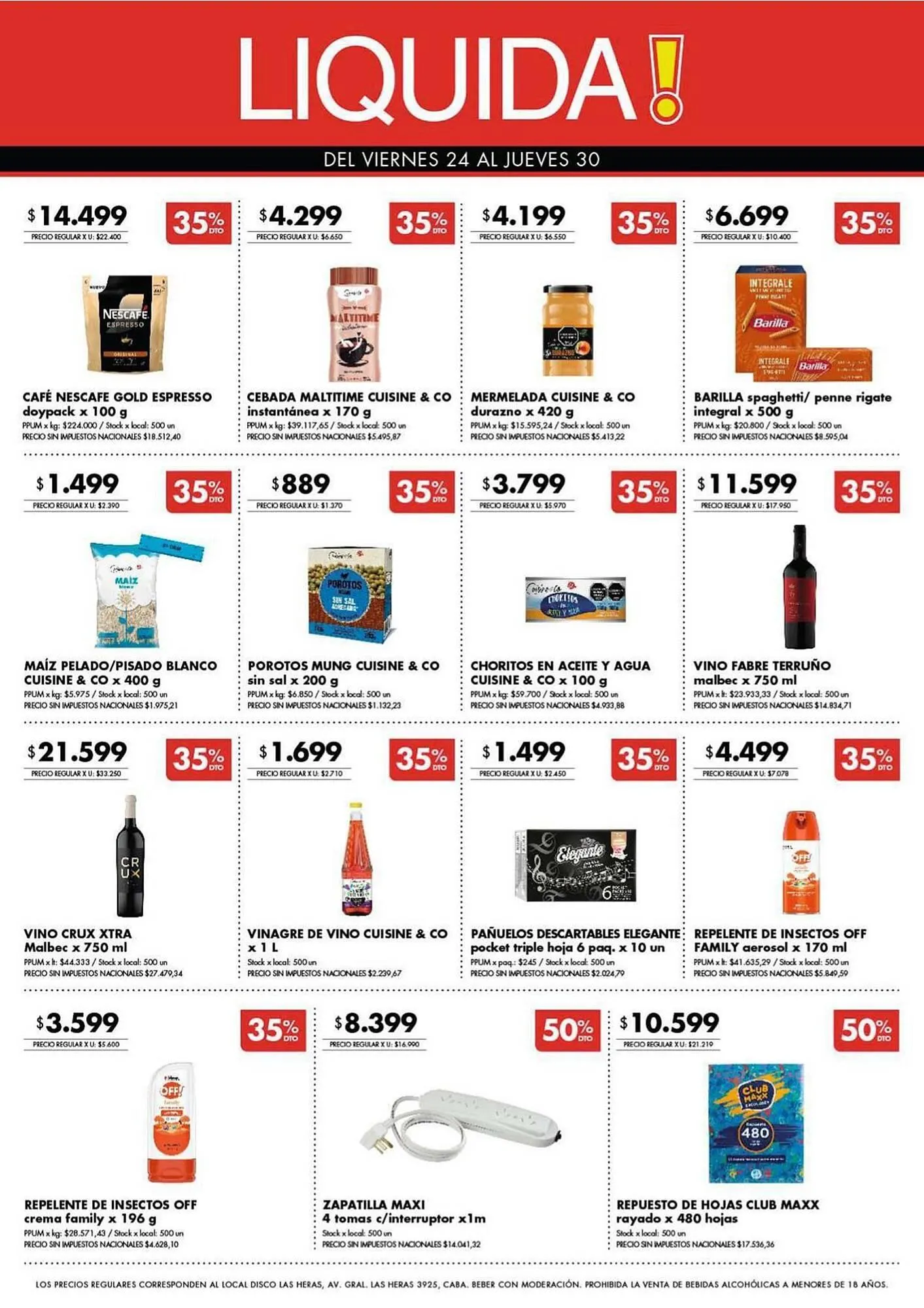 Ofertas de Folleto Disco 24 de abril al 30 de abril 2026 - Página 10 del catálogo