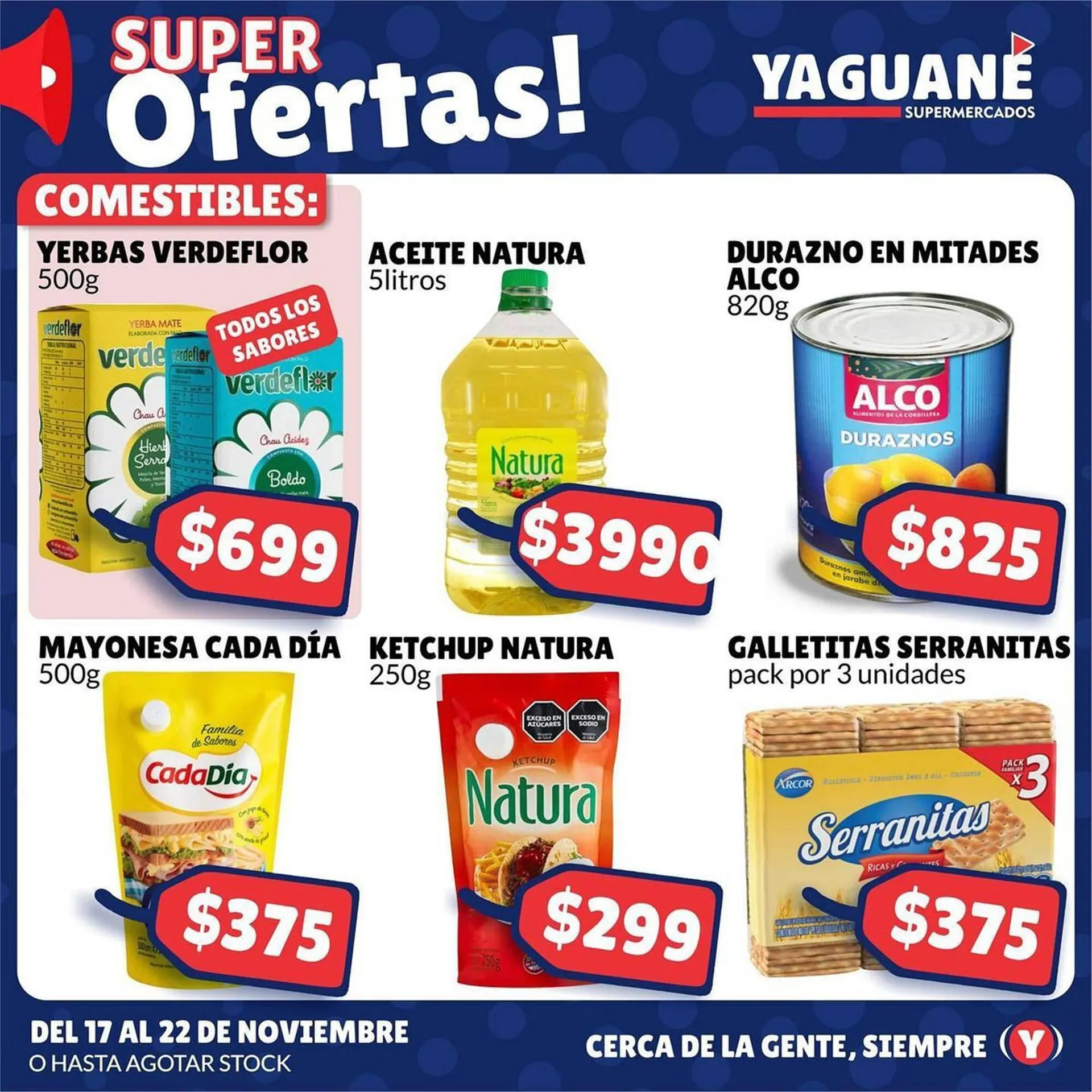 Ofertas de Catálogo Yaguane Supermercados 20 de noviembre al 22 de noviembre 2023 - Página 3 del catálogo