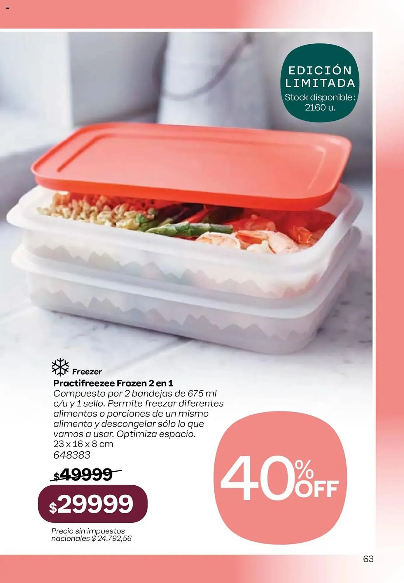 Ofertas de Catálogo Tupperware 11 de agosto al 25 de agosto 2025 - Página 64 del catálogo