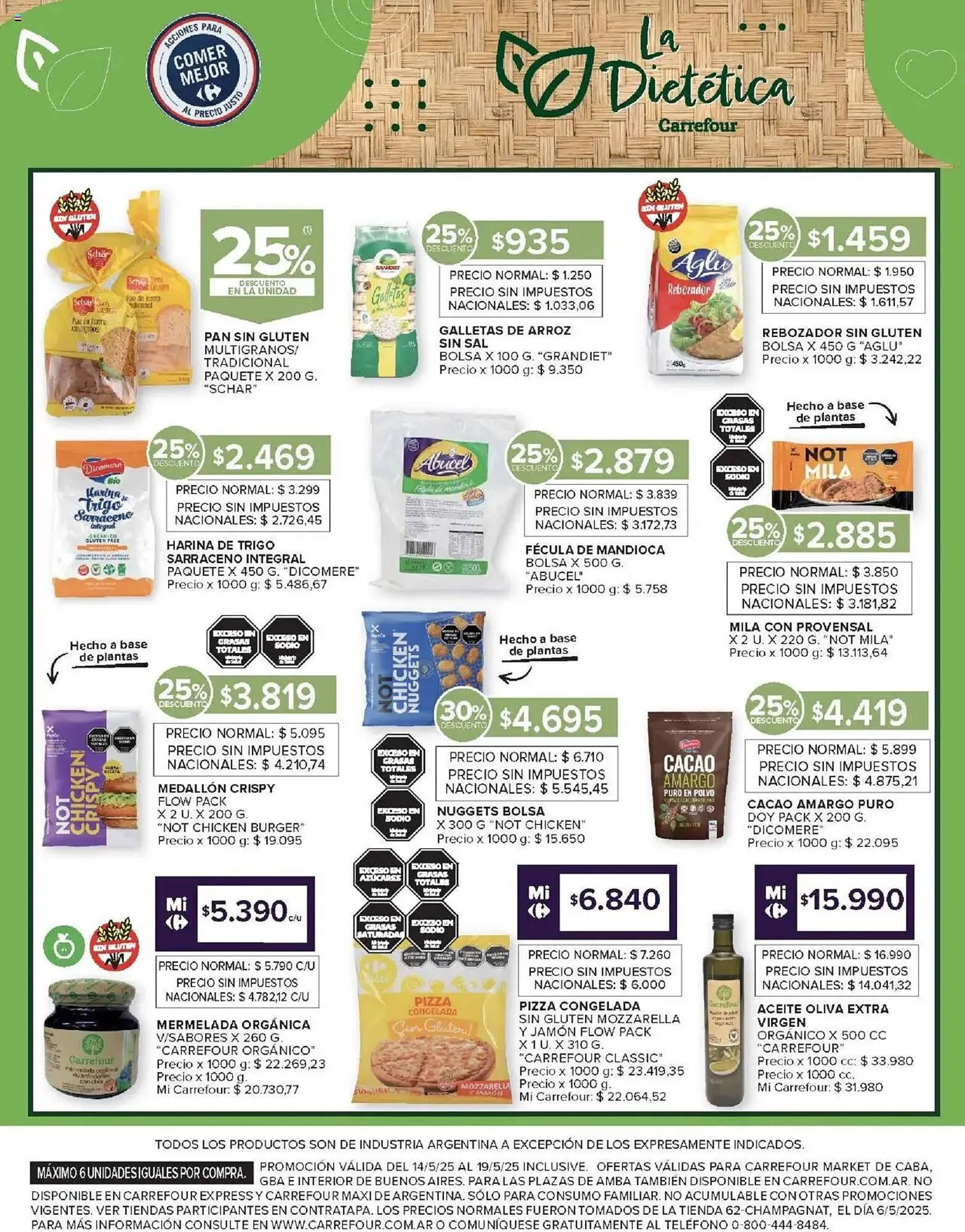 Ofertas de Catálogo Carrefour Market 14 de mayo al 20 de mayo 2025 - Página 12 del catálogo