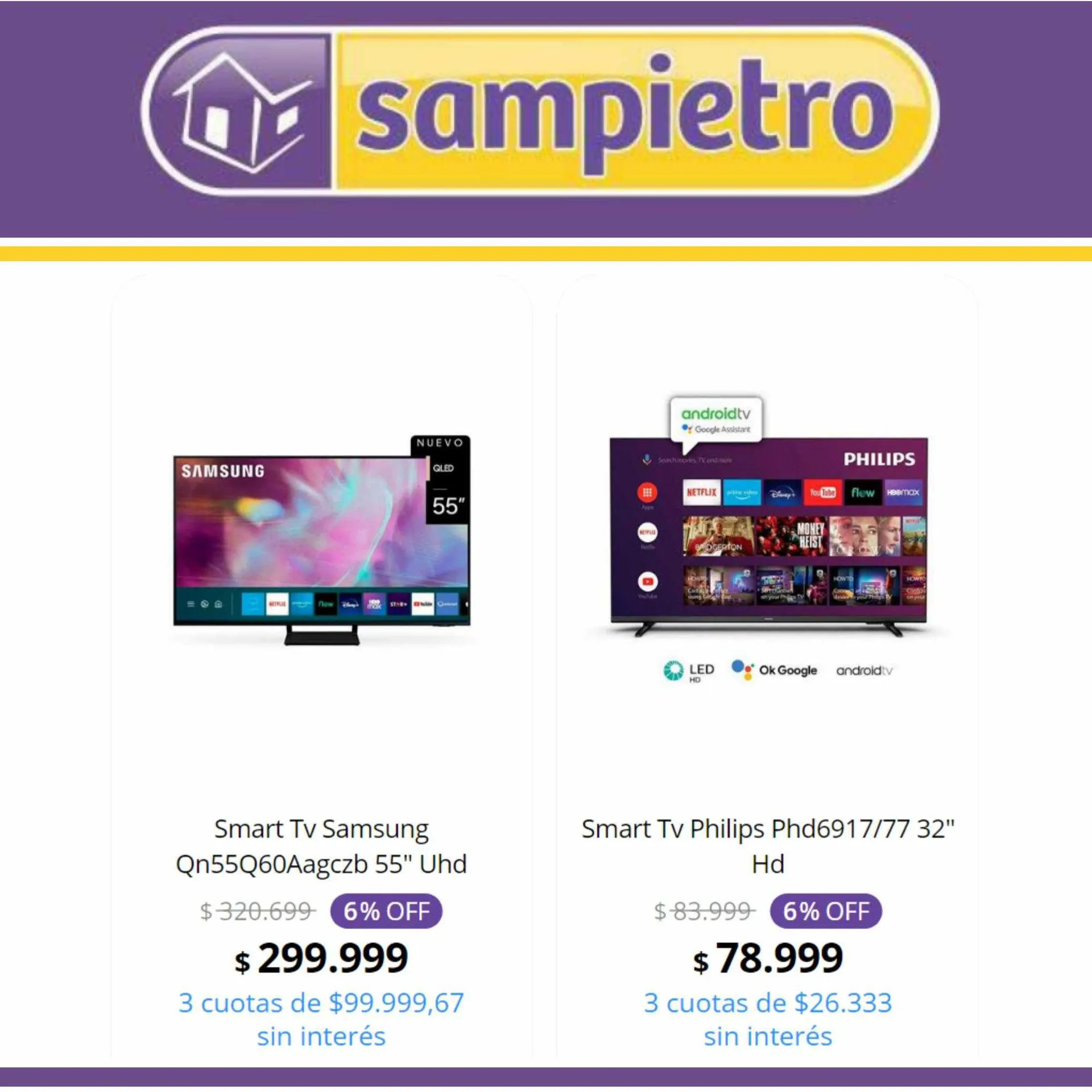 Ofertas de Catálogo Sampietro 1 de agosto al 28 de agosto 2023 - Página 8 del catálogo