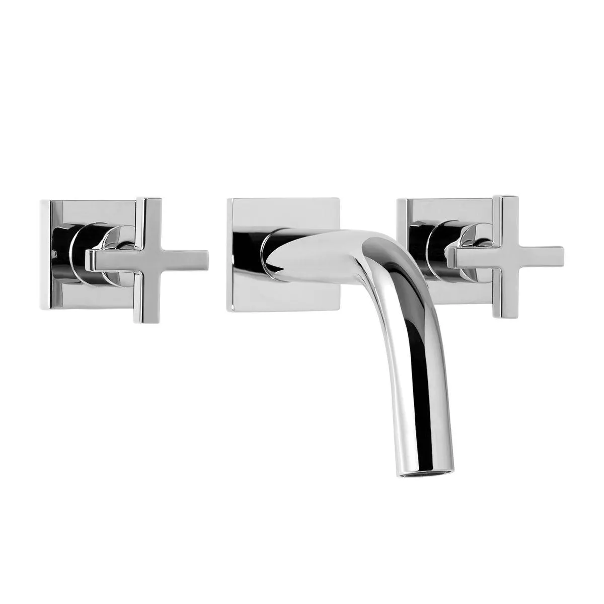 Grifería Lavatorio Pared Cromado Santander Peirano