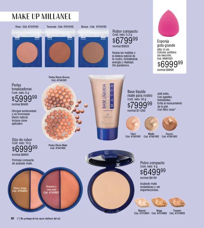 Ofertas de Catálogo Millanel Cosmética C10 26 de agosto al 22 de septiembre 2024 - Página 60 del catálogo