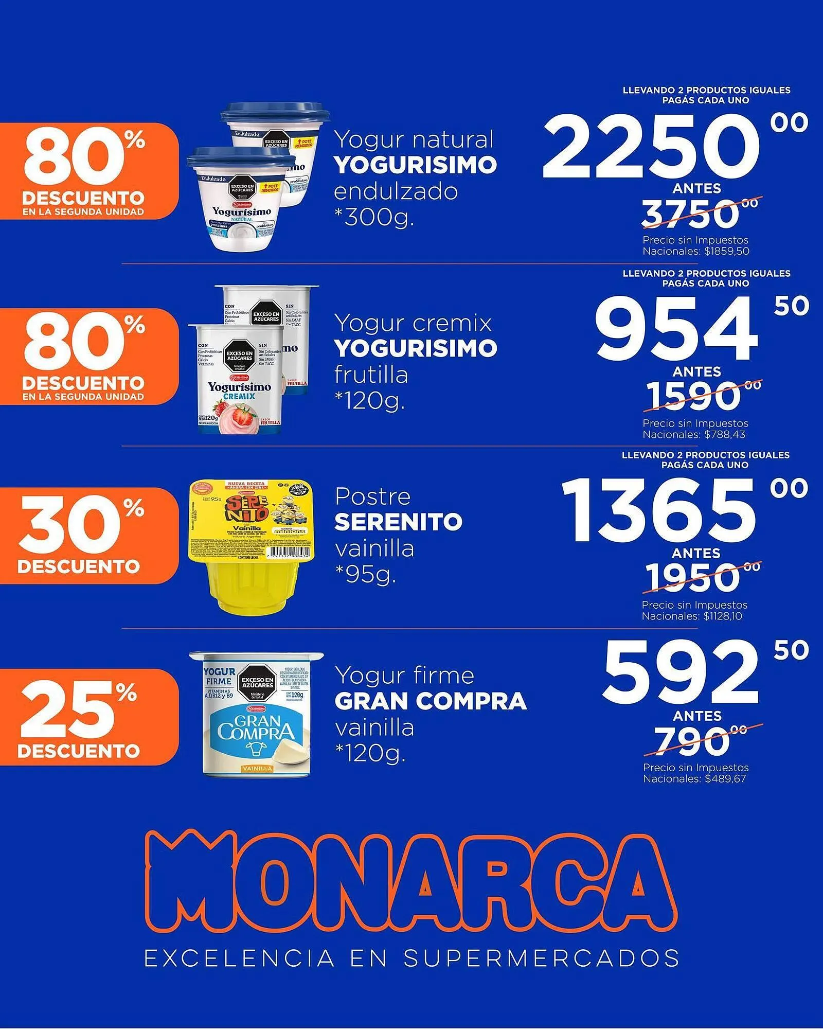 Ofertas de Catálogo Supermercados Monarca 25 de agosto al 31 de agosto 2025 - Página 2 del catálogo