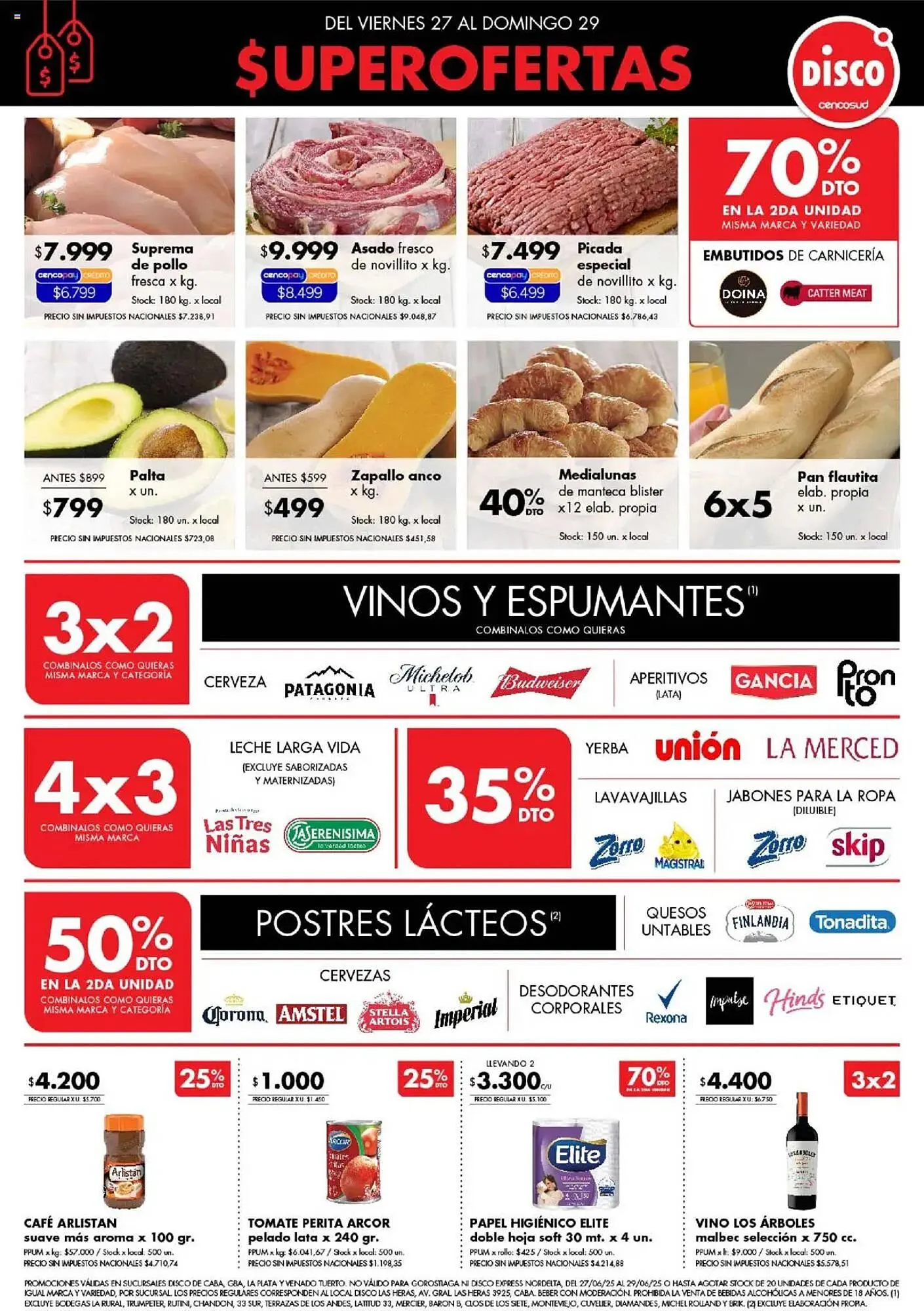 Ofertas de Catálogo Disco 27 de junio al 29 de junio 2025 - Página 1 del catálogo