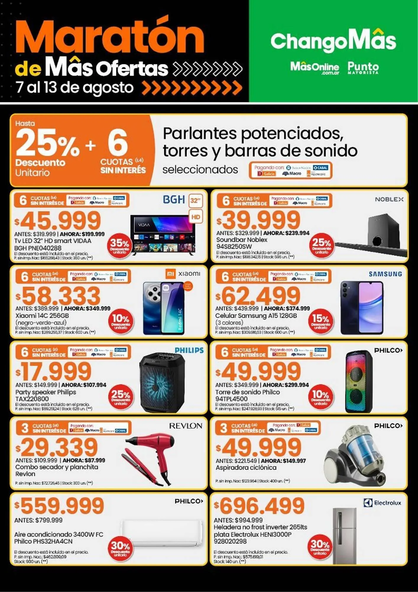Ofertas de Catálogo Punto Mayorista 7 de agosto al 15 de agosto 2025 - Página 4 del catálogo