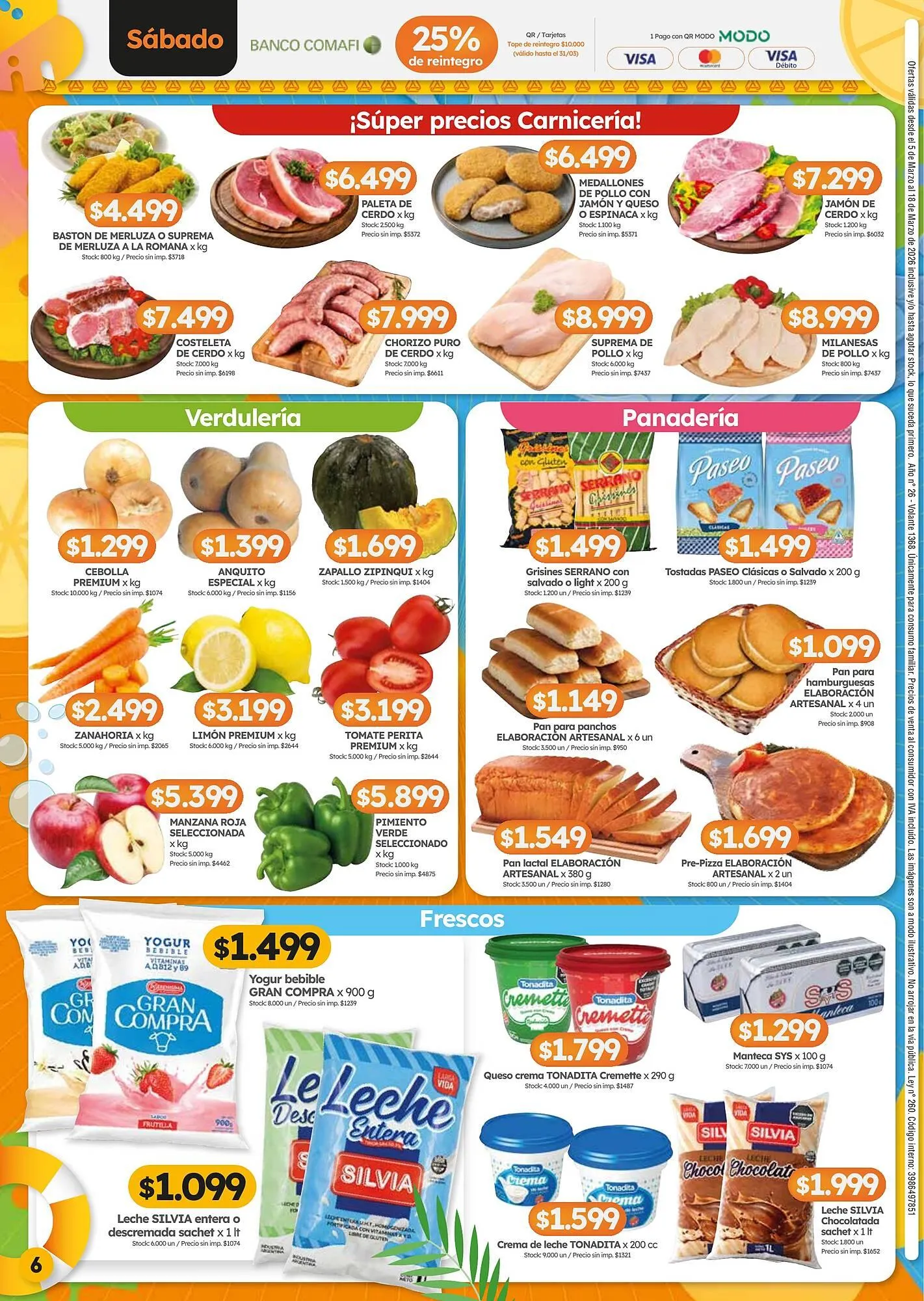 Ofertas de Folleto Cordiez 5 de marzo al 18 de marzo 2026 - Página 6 del catálogo