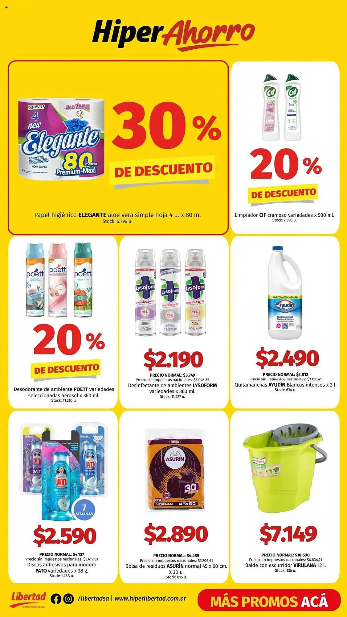 Ofertas de Catálogo Hipermercado Libertad 6 de agosto al 20 de agosto 2025 - Página 8 del catálogo