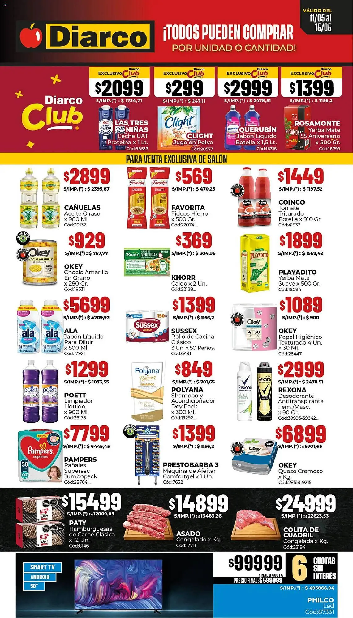 Ofertas de Catálogo Diarco 11 de mayo al 15 de mayo 2026 - Página 1 del catálogo