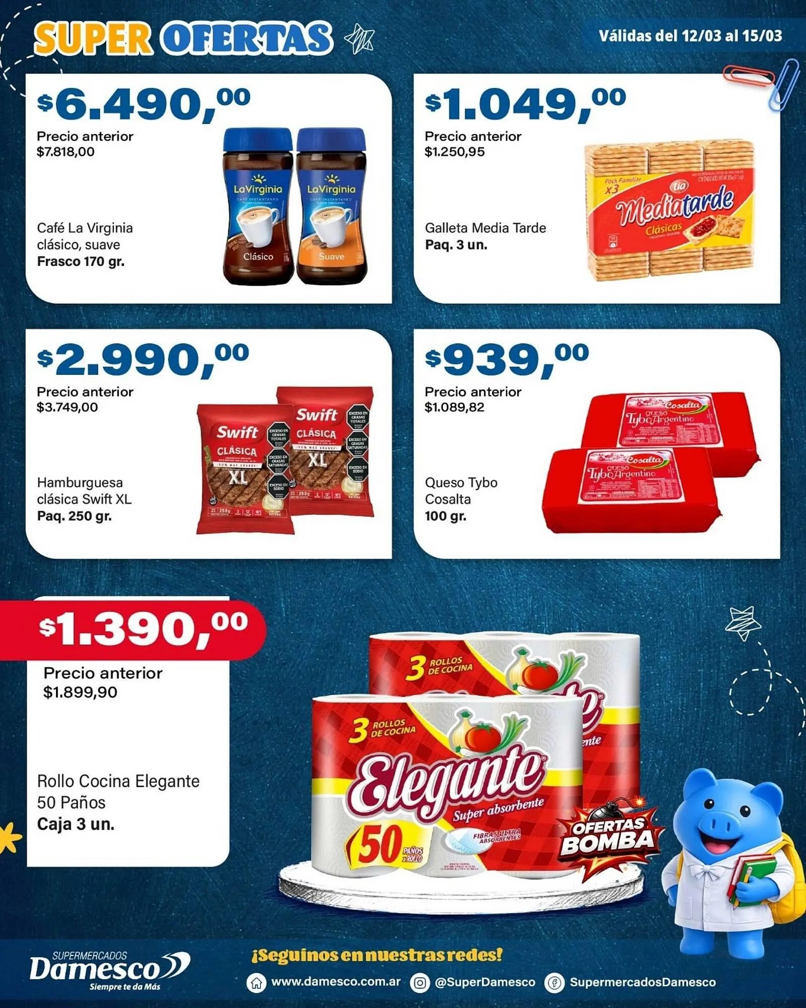 Ofertas de Catálogo Supermercados Damesco 12 de marzo al 15 de marzo 2026 - Página 5 del catálogo