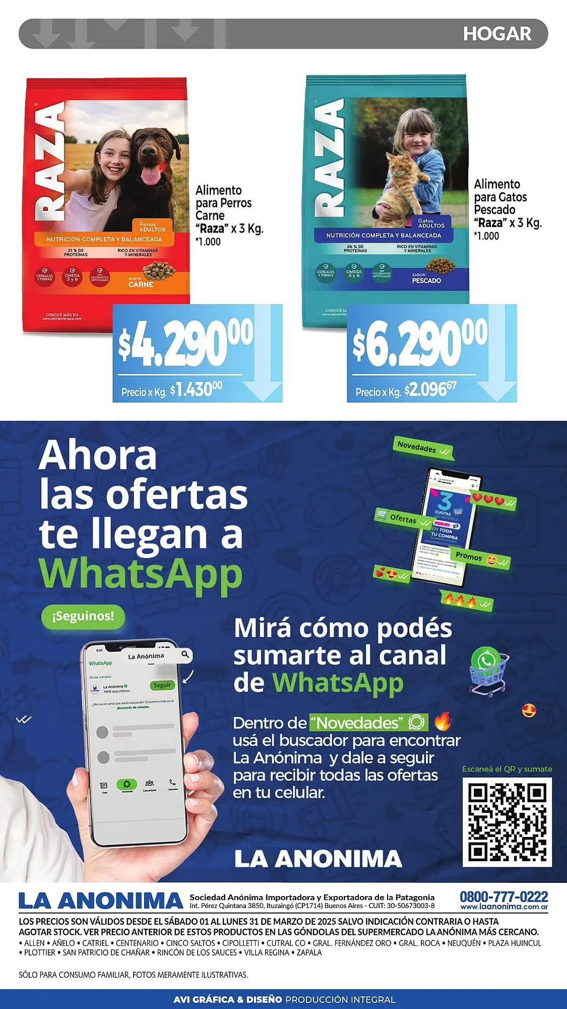 Ofertas de Catálogo La Anonima 1 de marzo al 31 de marzo 2025 - Página 10 del catálogo