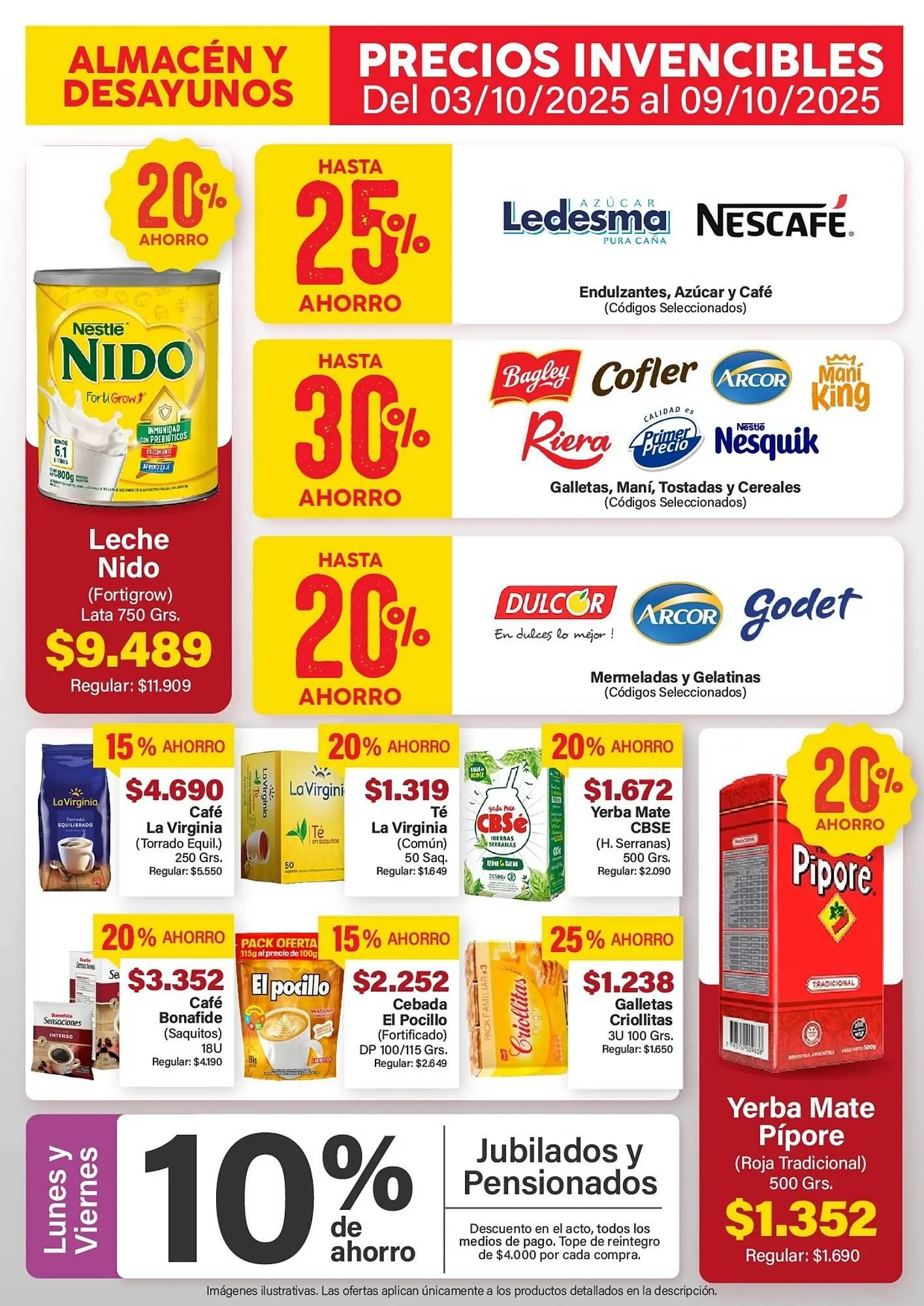 Ofertas de Catálogo Supermercados Aiello 3 de octubre al 9 de octubre 2025 - Página 3 del catálogo
