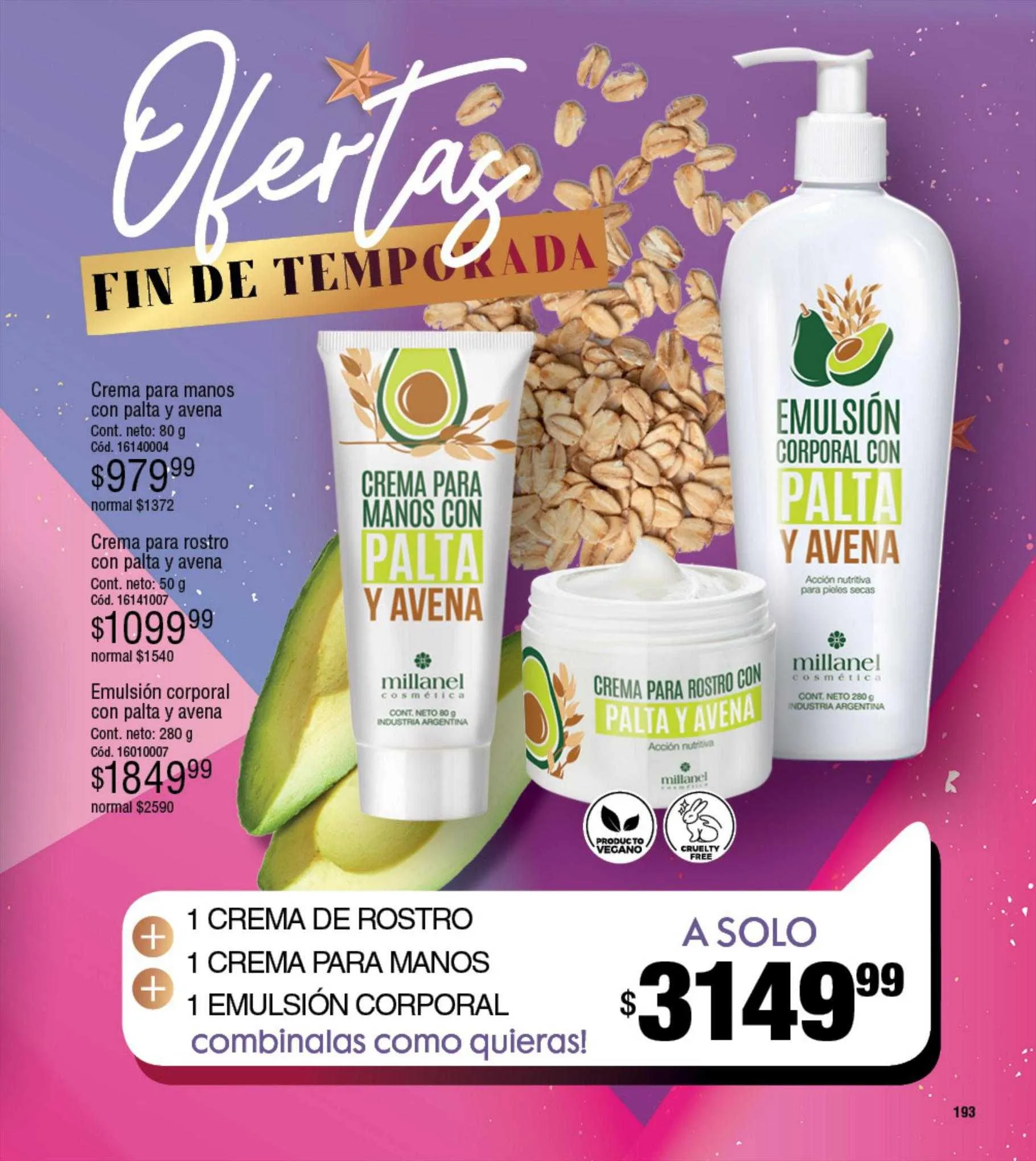 Ofertas de Catálogo Millanel Cosmética 21 de julio al 31 de julio 2023 - Página 193 del catálogo