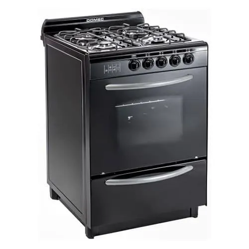 Cocina Domec 61805 CNUPV 56Cm Negro Multigas