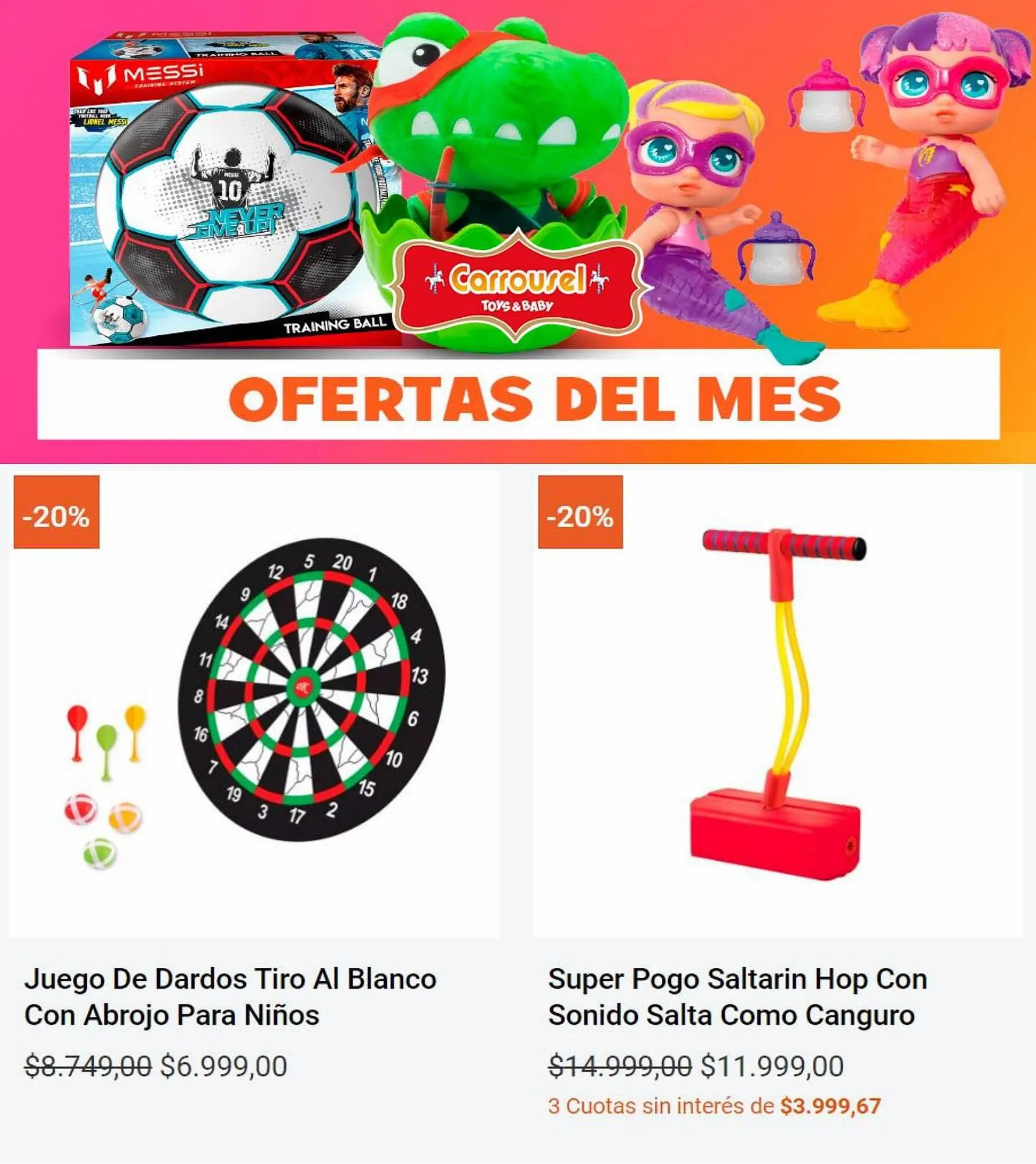 Ofertas de Catálogo Jugueterías Carrousel 4 de septiembre al 15 de octubre 2023 - Página 2 del catálogo
