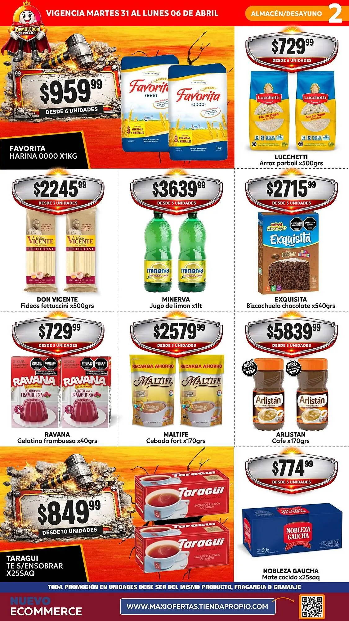 Ofertas de Catálogo Maxi Ofertas 31 de marzo al 6 de abril 2026 - Página 2 del catálogo