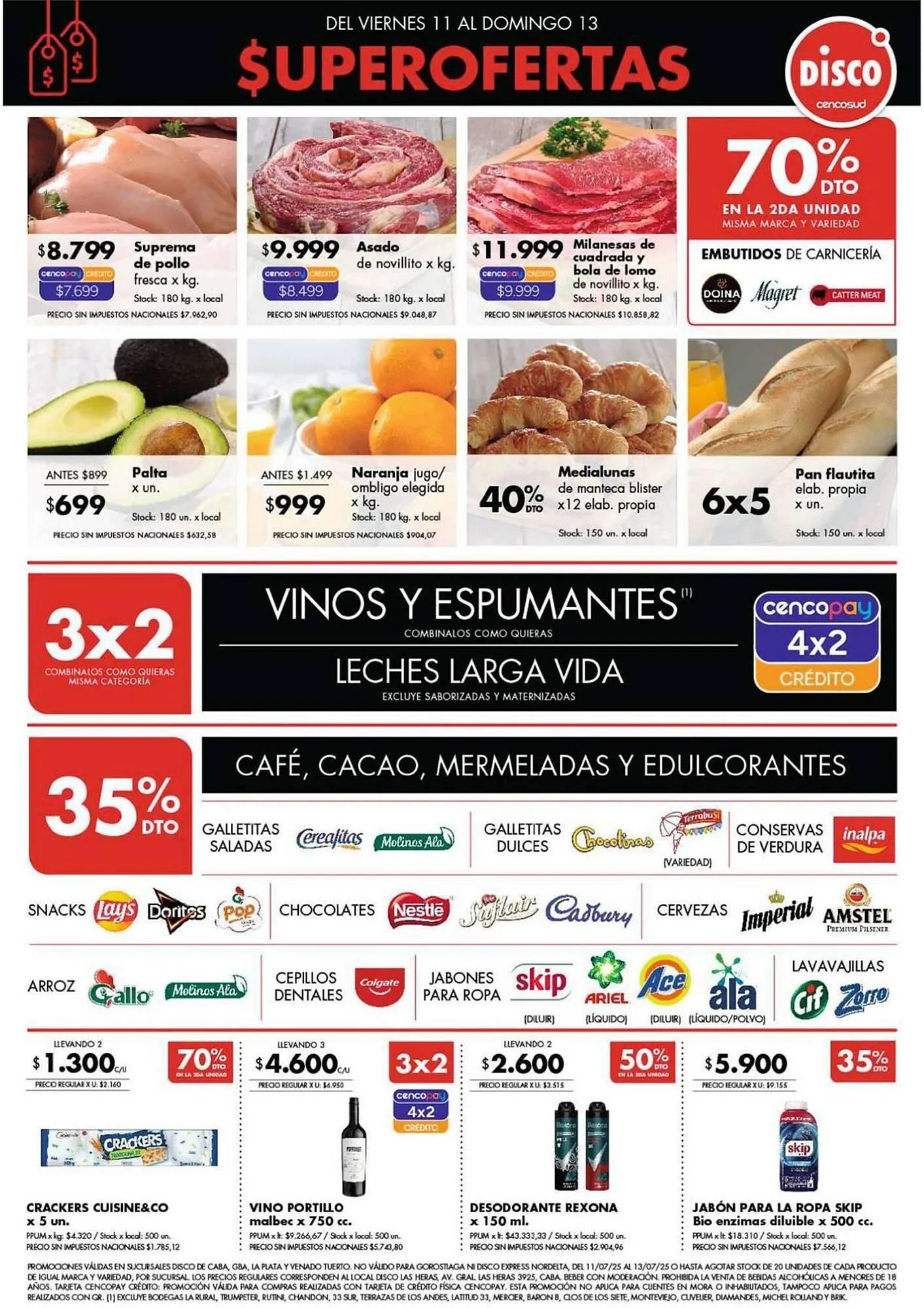 Ofertas de Catálogo Disco 10 de julio al 13 de julio 2025 - Página 1 del catálogo