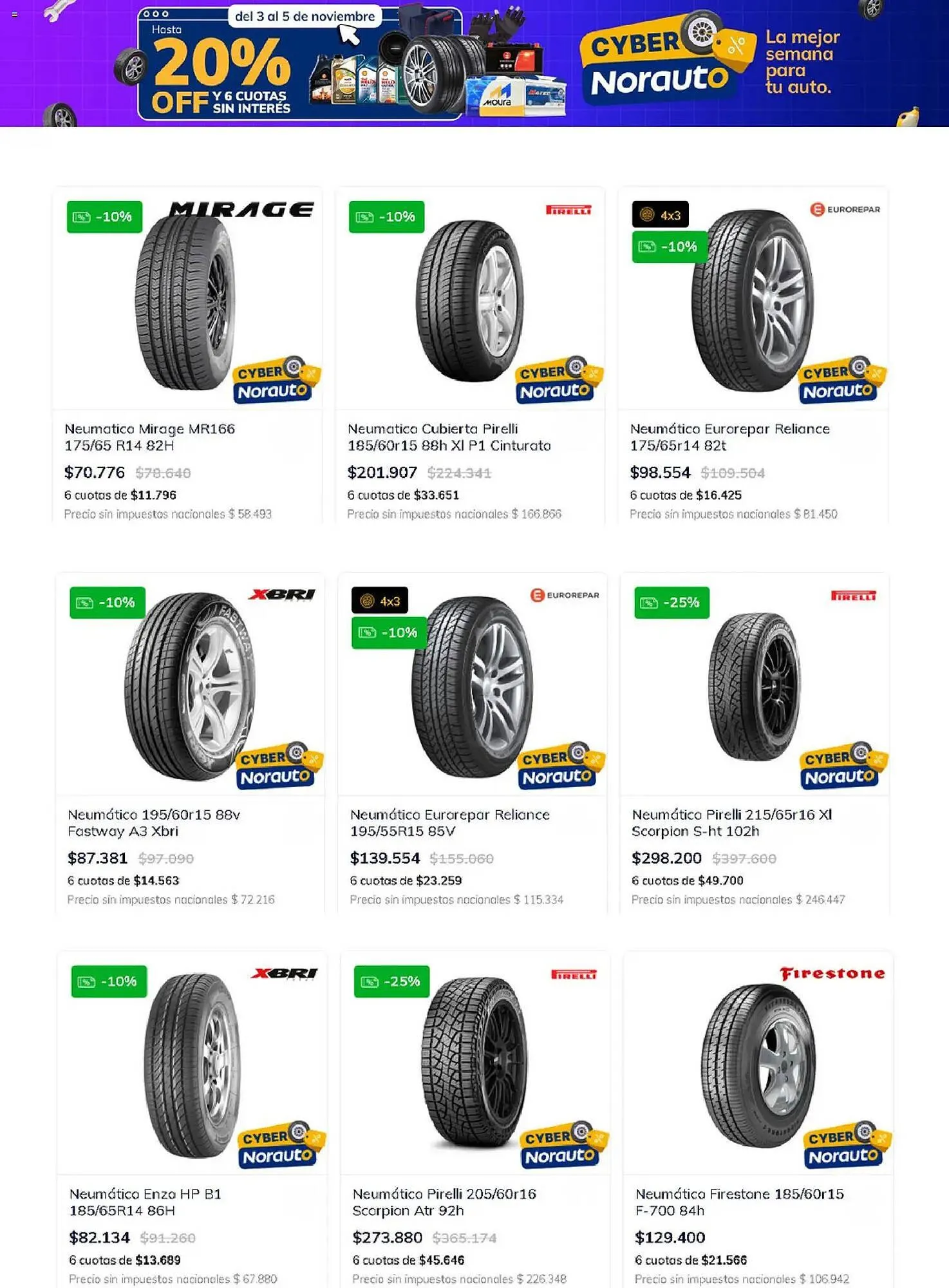 Ofertas de Catálogo Norauto 3 de noviembre al 6 de noviembre 2025 - Página 3 del catálogo