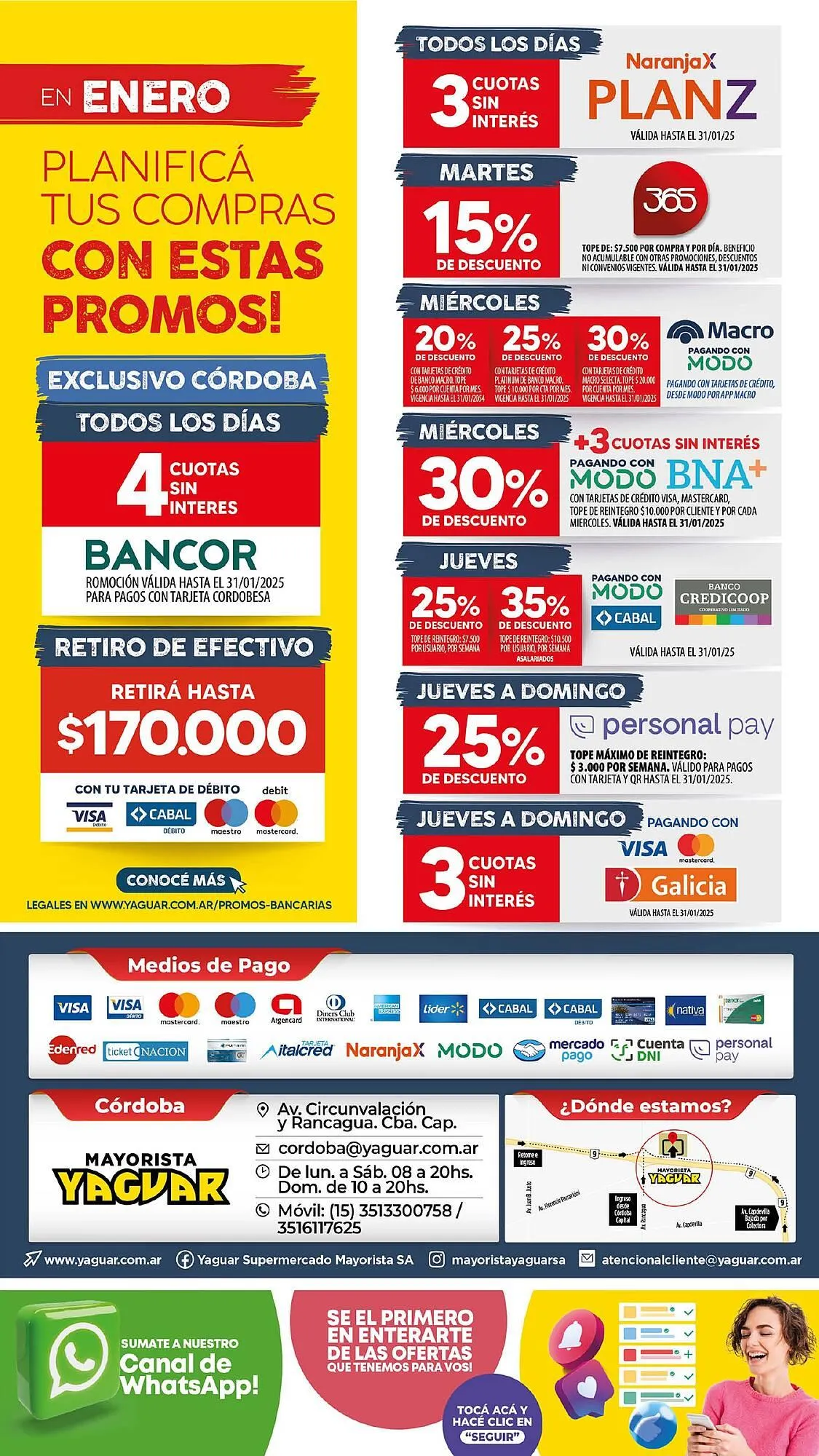 Ofertas de Catálogo Supermercados Yaguar 6 de enero al 12 de enero 2025 - Página 25 del catálogo
