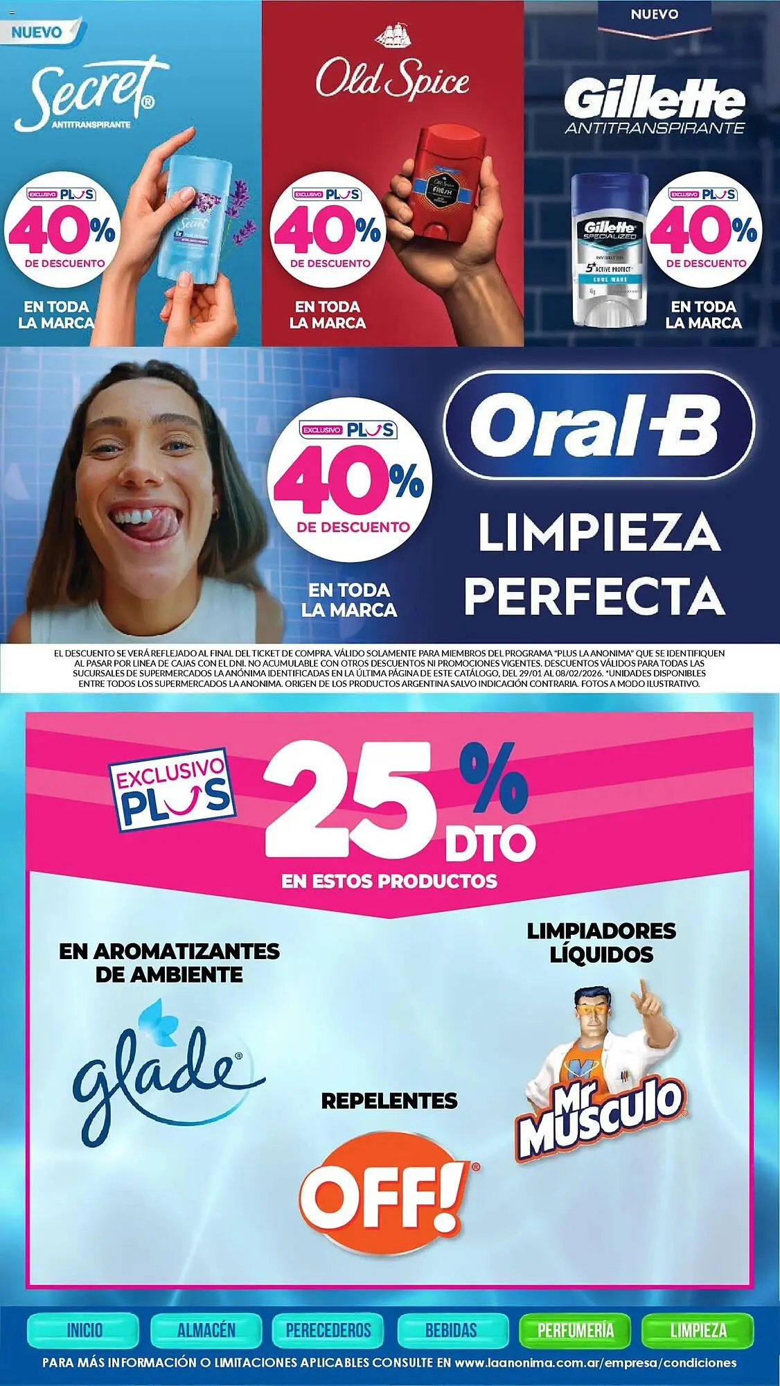 Ofertas de Catálogo La Anonima 29 de enero al 8 de febrero 2026 - Página 40 del catálogo
