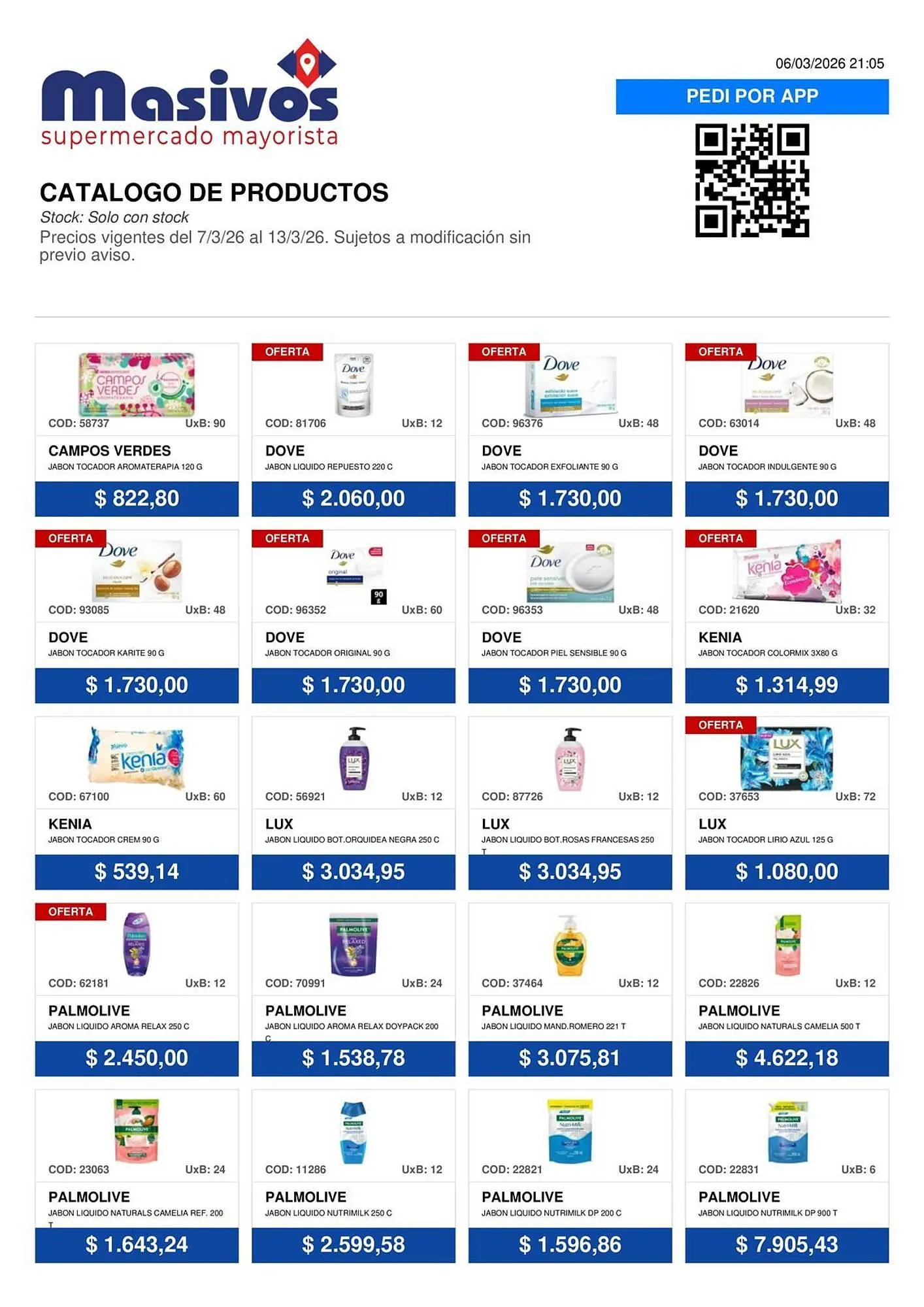 Ofertas de Catálogo Masivos 7 de marzo al 13 de marzo 2026 - Página 86 del catálogo