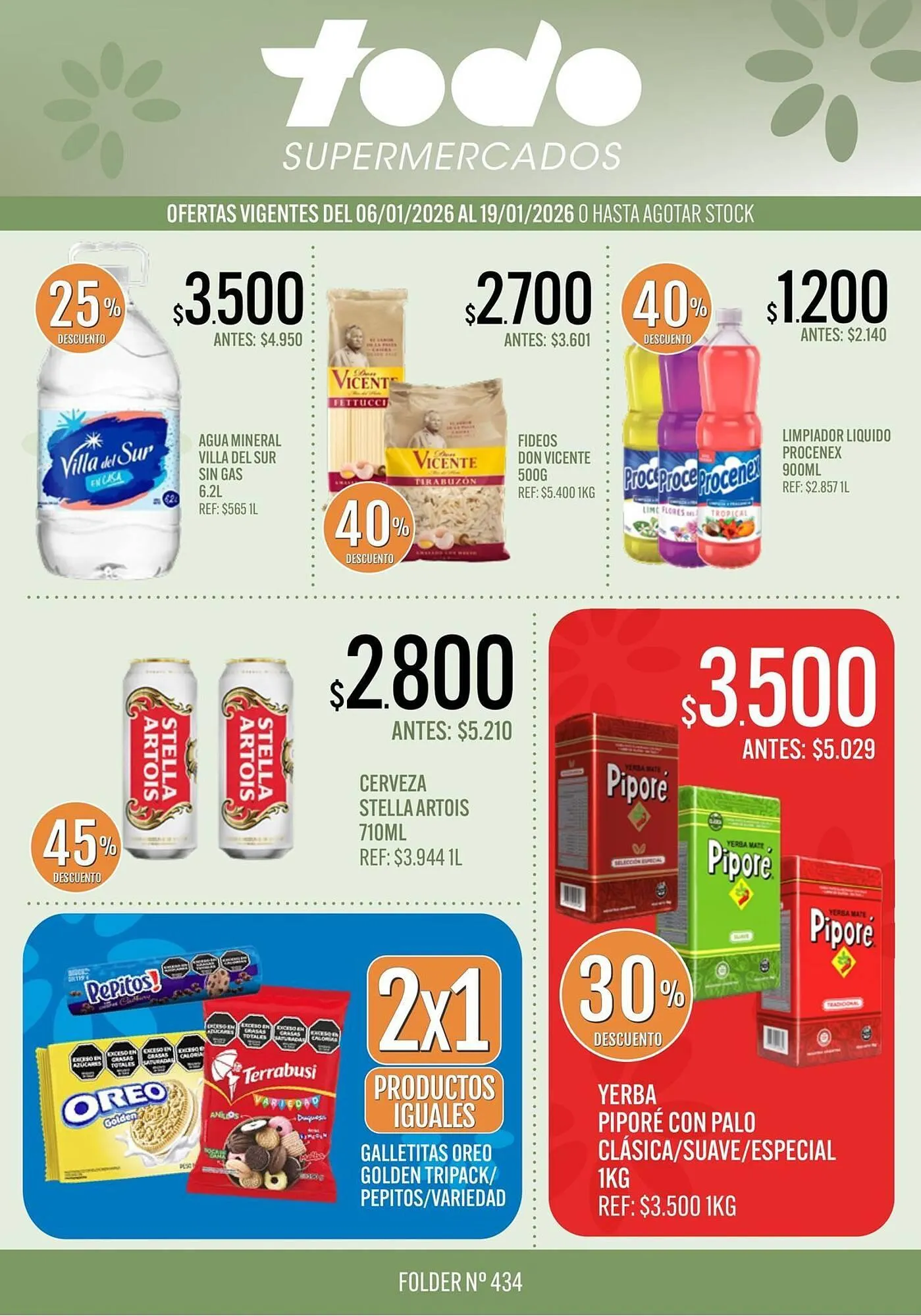 Ofertas de Catálogo Supermercados Todo 6 de enero al 19 de enero 2026 - Página 1 del catálogo