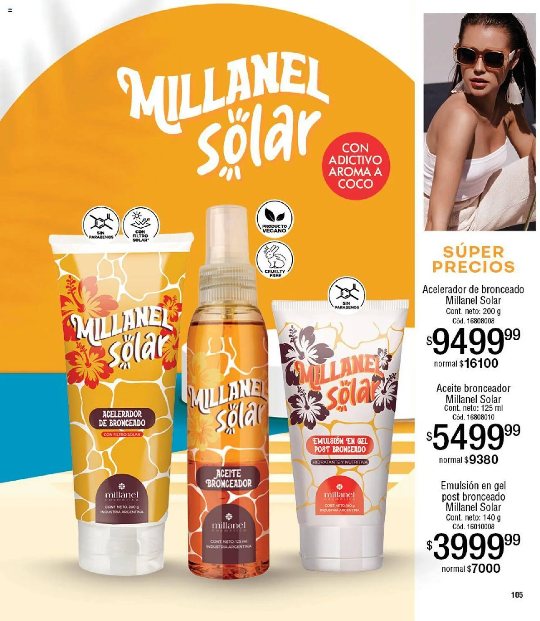 Ofertas de Catálogo Millanel Cosmética 11 de marzo al 7 de abril 2024 - Página 105 del catálogo