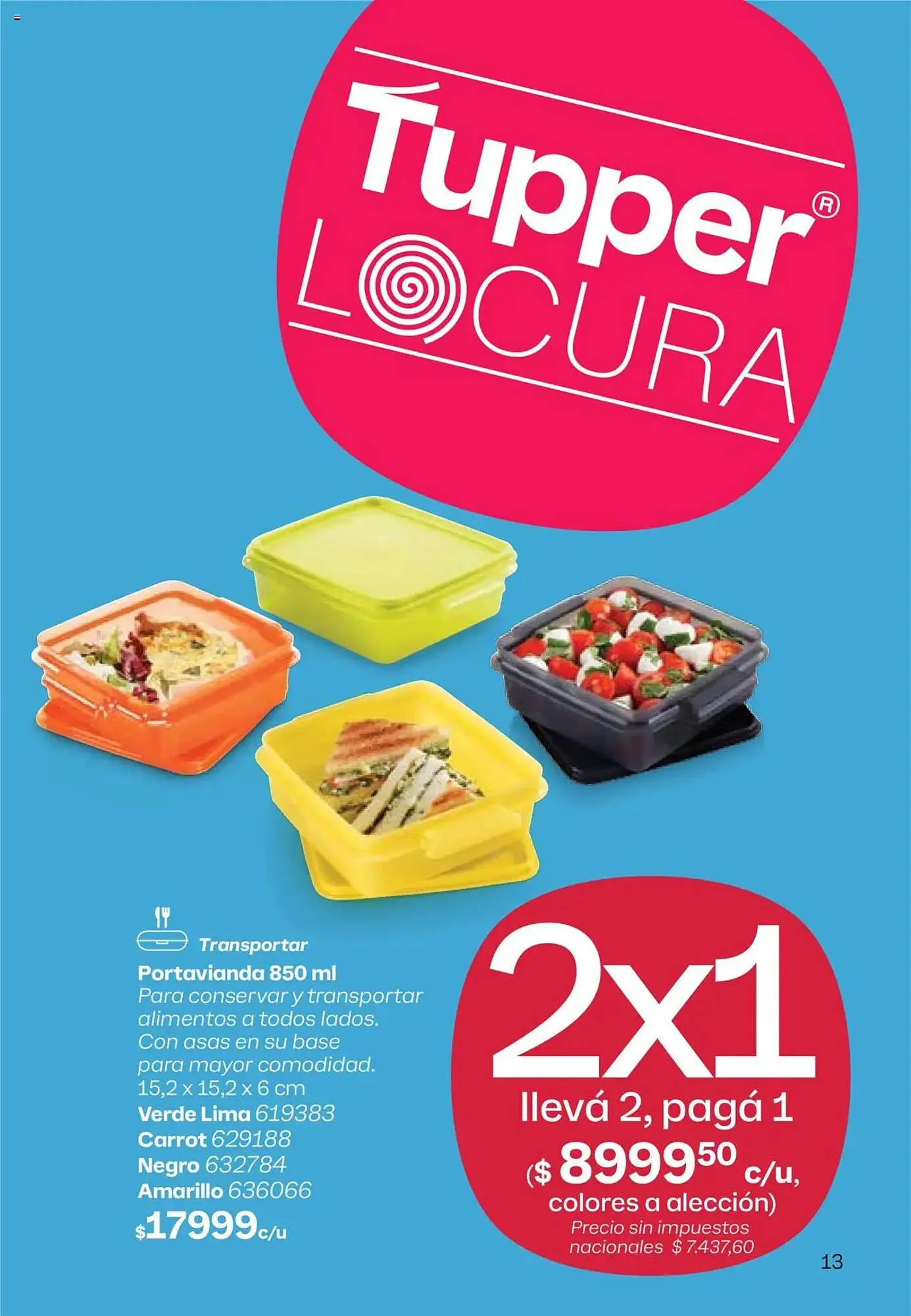 Ofertas de Catálogo Tupperware 11 de agosto al 25 de agosto 2025 - Página 14 del catálogo